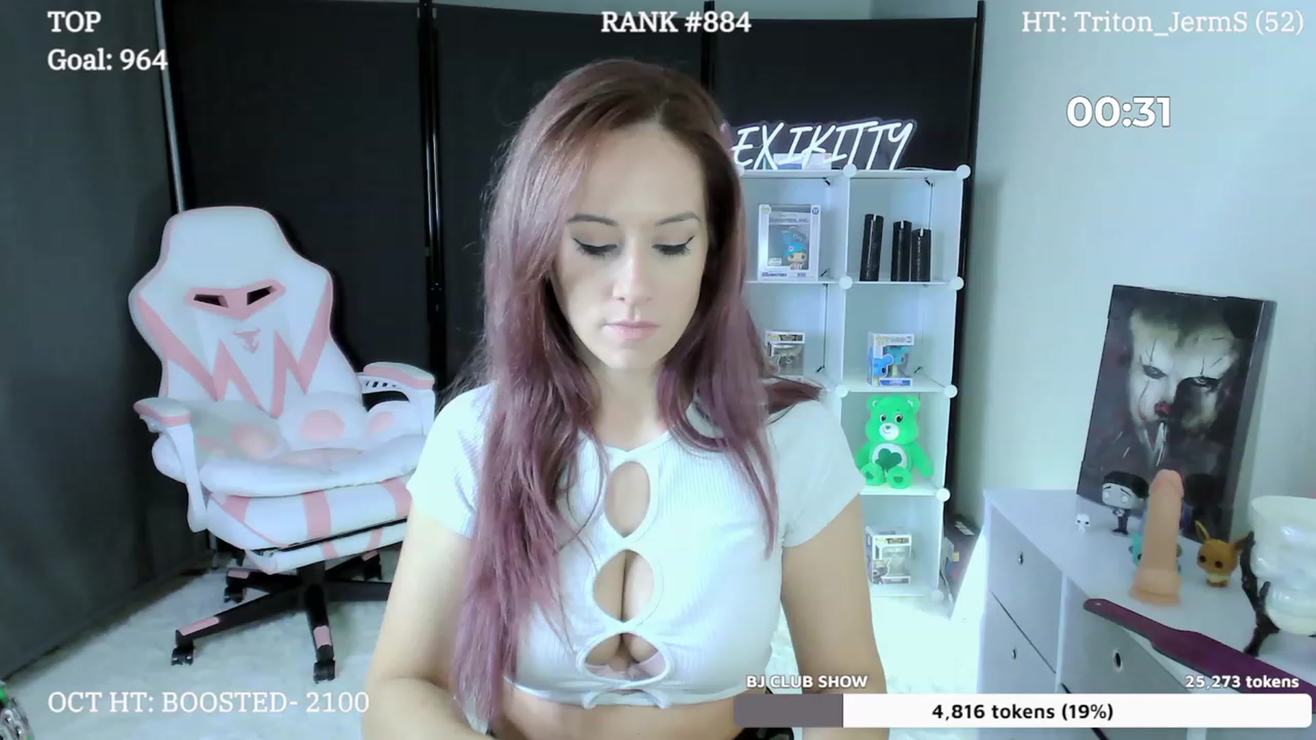 Gallery image thumbnail from LexiKitty_'s myfreecams stream on, 10/17/2023, 20:10 image 5 of 20
