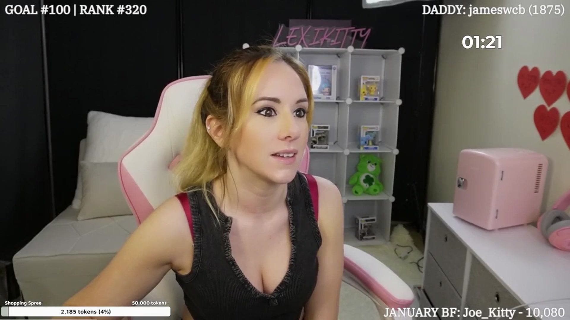 Gallery image thumbnail from LexiKitty_'s myfreecams stream on, 01/27/2024, 03:38 image 20 of 20