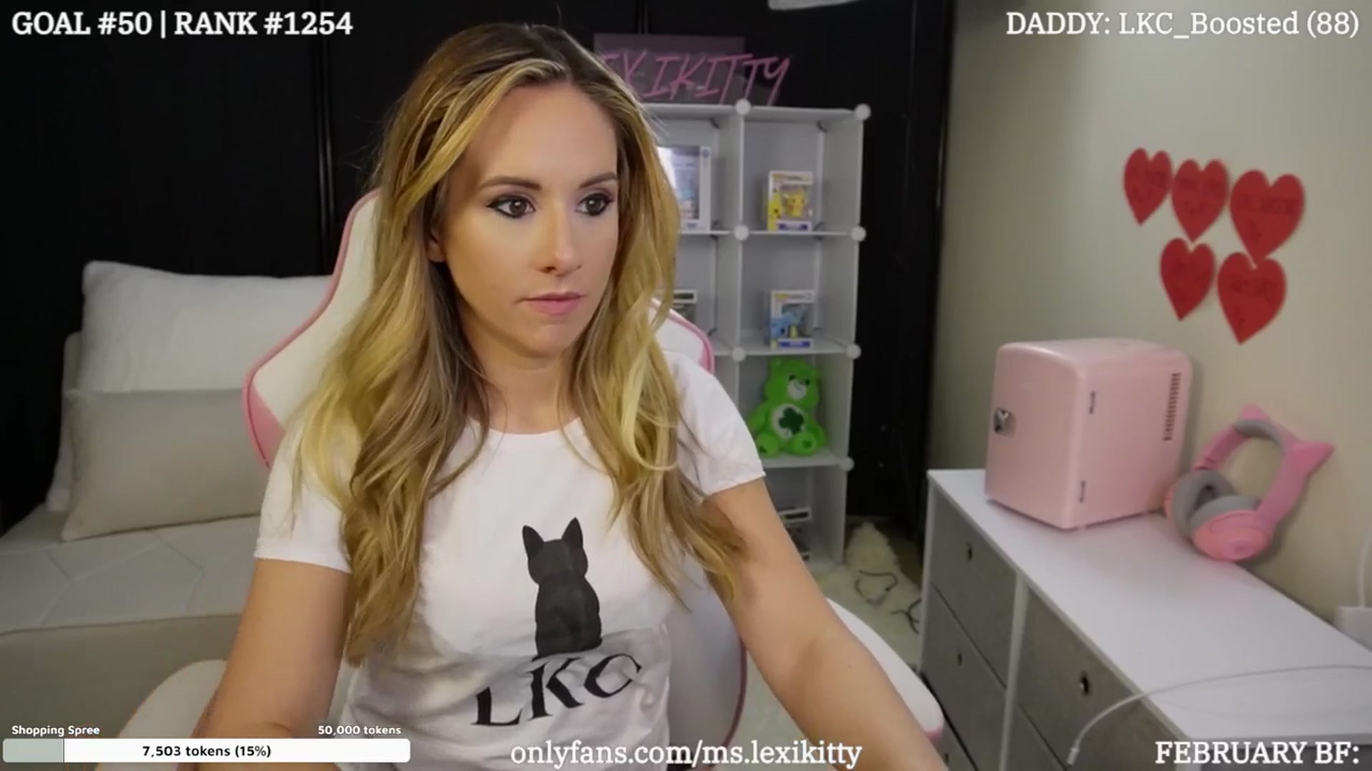 Gallery image thumbnail from LexiKitty_'s myfreecams stream on, 02/02/2024, 03:55 image 2 of 20