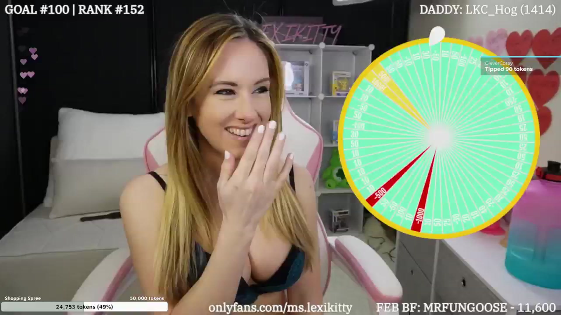 Gallery image thumbnail from LexiKitty_'s myfreecams stream on, 02/09/2024, 05:01 image 8 of 20