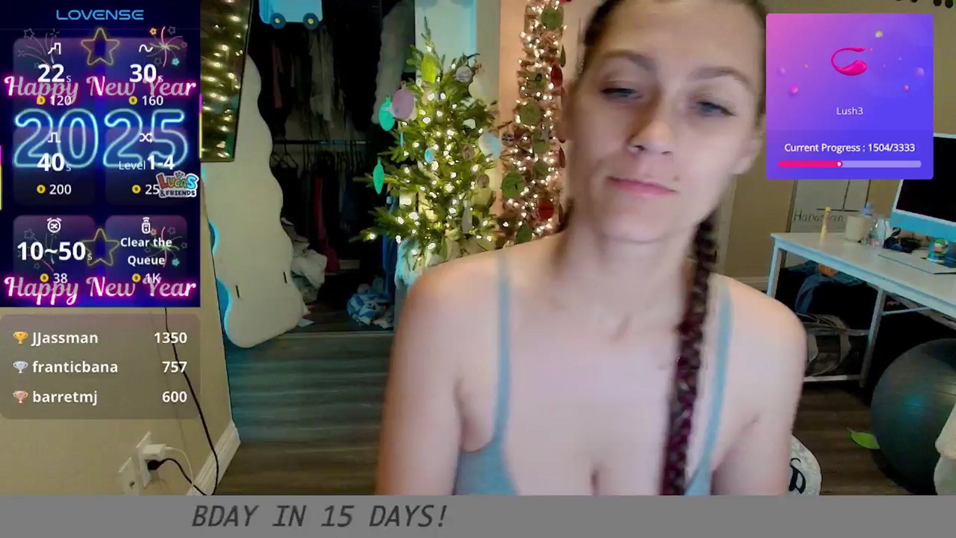 Gallery image thumbnail from LexiiJae's myfreecams stream on, 12/31/2025, 08:55 image 17 of 20