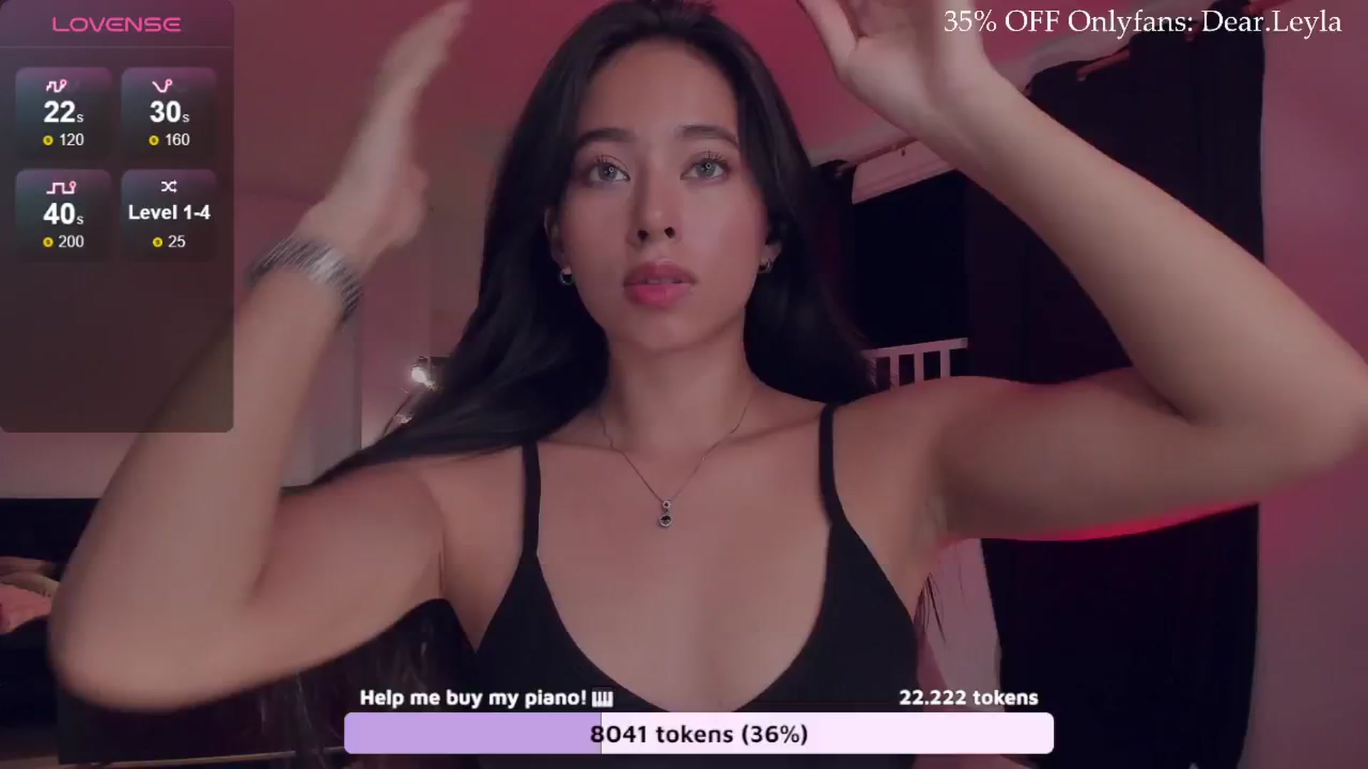 Gallery image thumbnail from LeylaGrey_'s myfreecams stream on, 08/01/2024, 02:24 image 12 of 20
