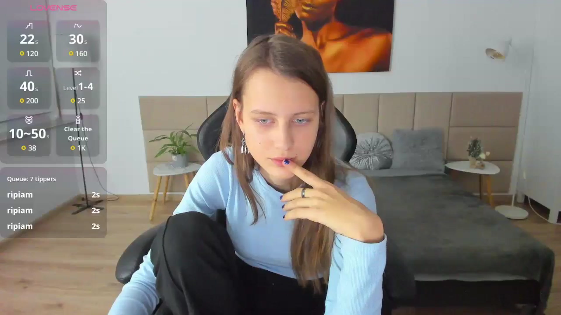 Gallery image thumbnail from Librarium's myfreecams stream on, 01/01/2025, 19:25 image 9 of 20