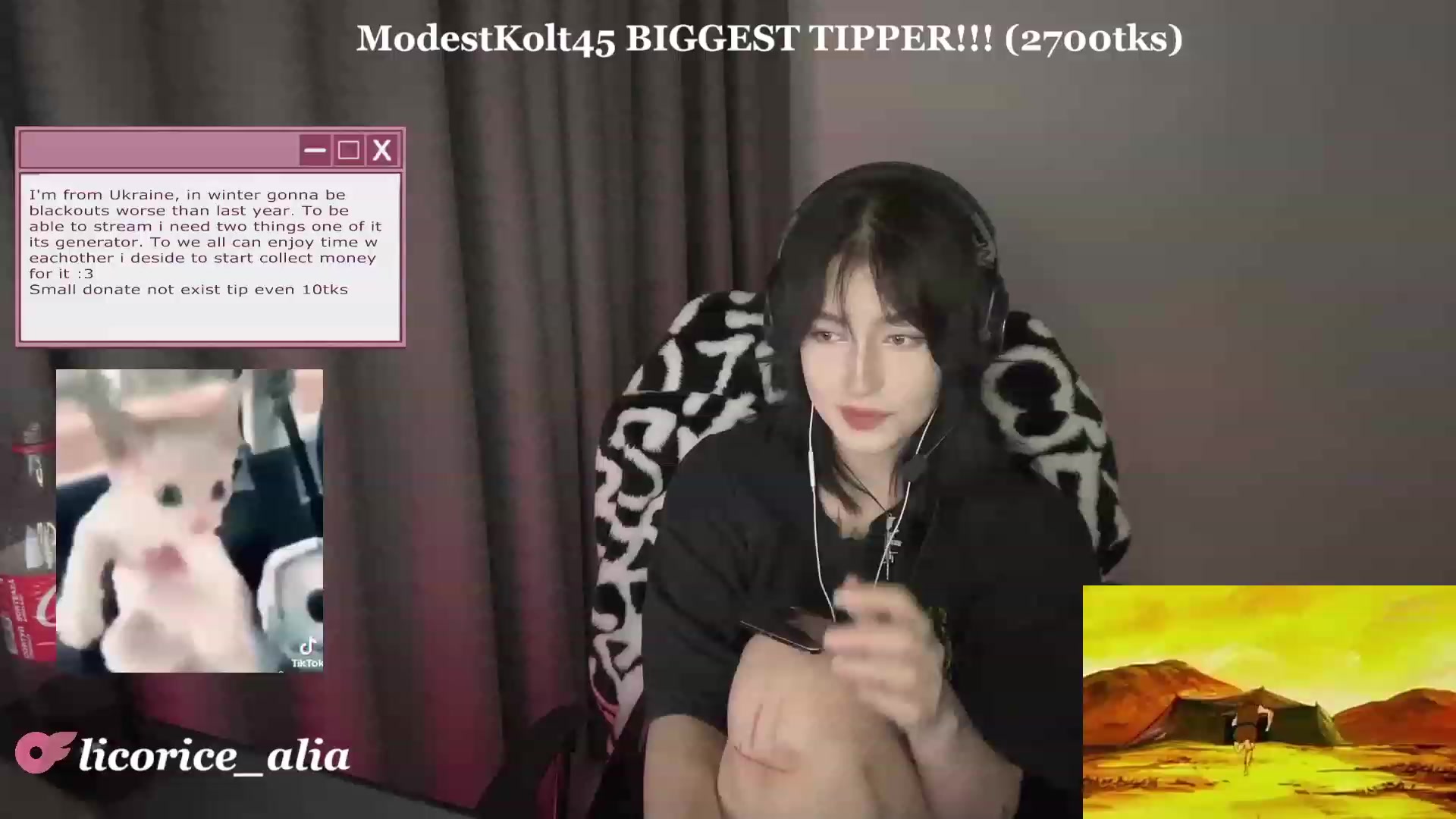 Gallery image thumbnail from Licorice_Alia's myfreecams stream on, 10/10/2023, 01:23 image 17 of 20