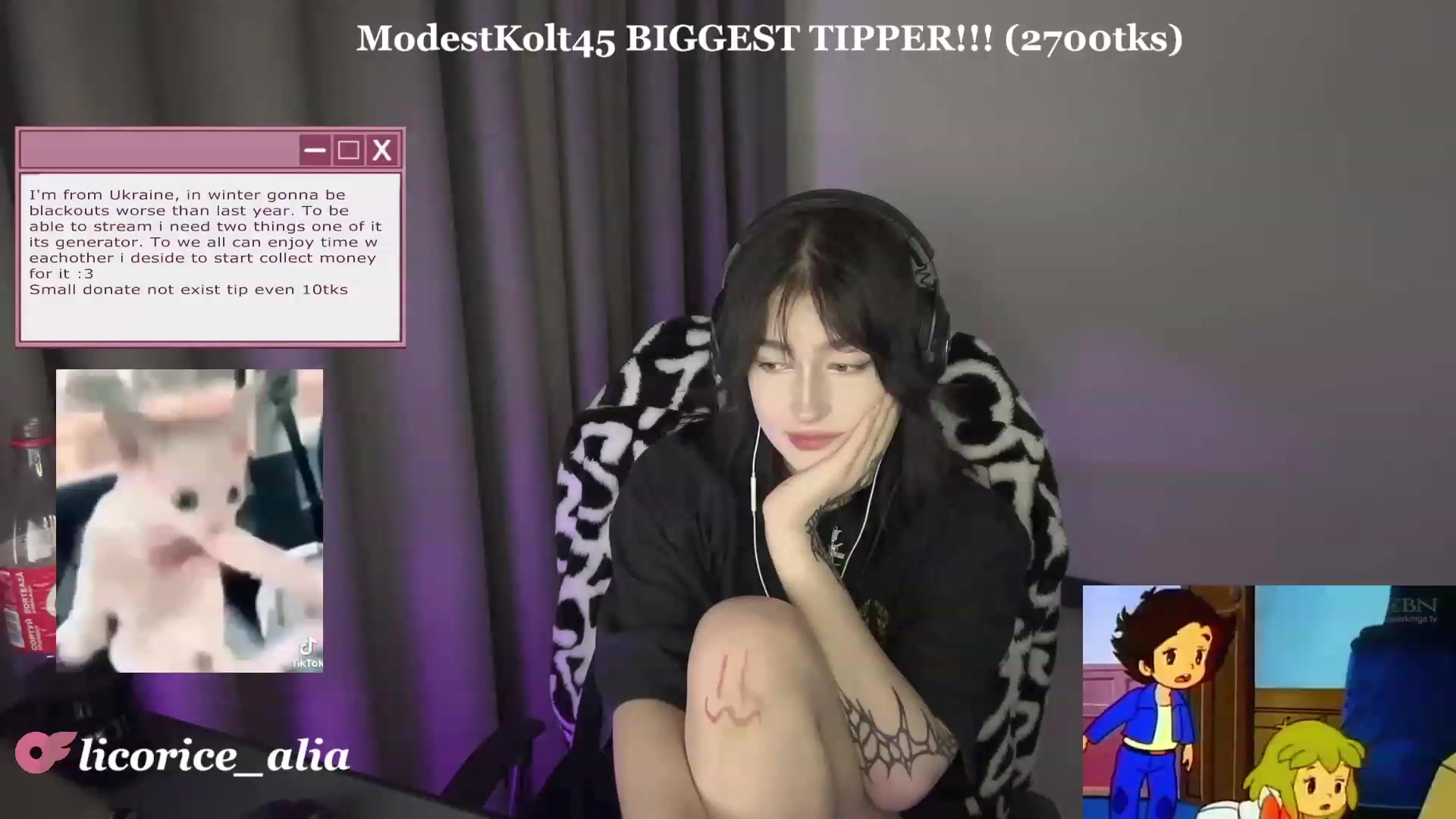 Gallery image thumbnail from Licorice_Alia's myfreecams stream on, 10/10/2023, 01:23 image 7 of 20