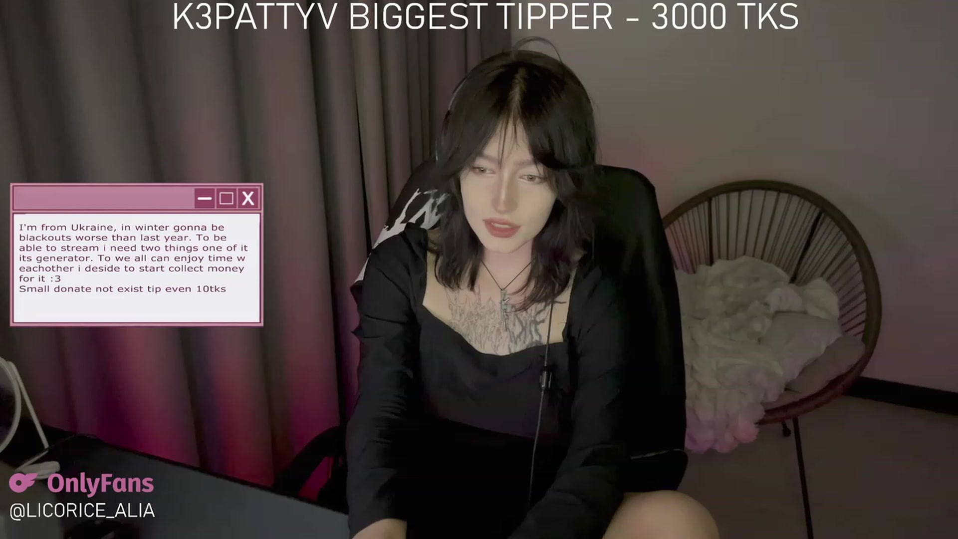 Gallery image thumbnail from Licorice_Alia's myfreecams stream on, 10/25/2023, 23:53 image 3 of 20