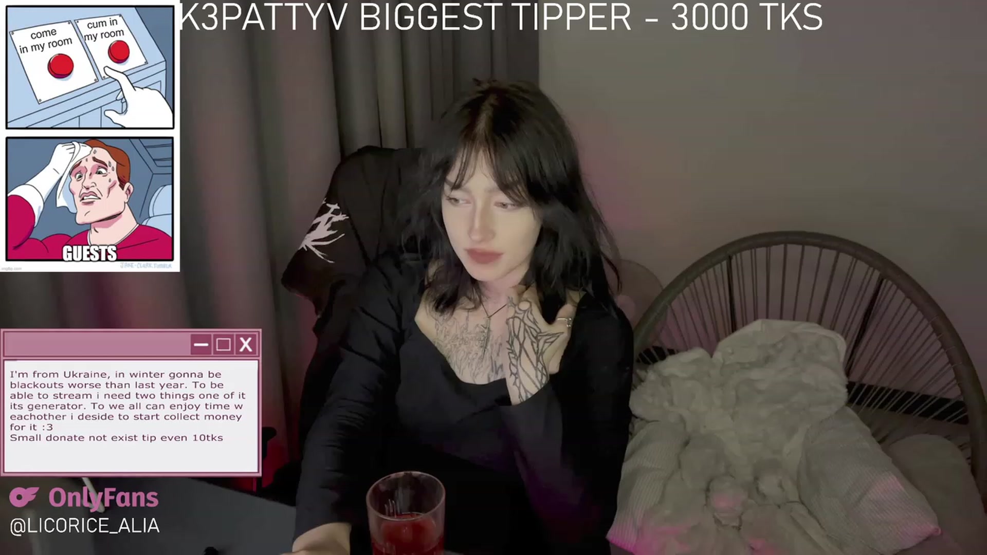 Gallery image thumbnail from Licorice_Alia's myfreecams stream on, 10/26/2023, 01:44 image 13 of 20