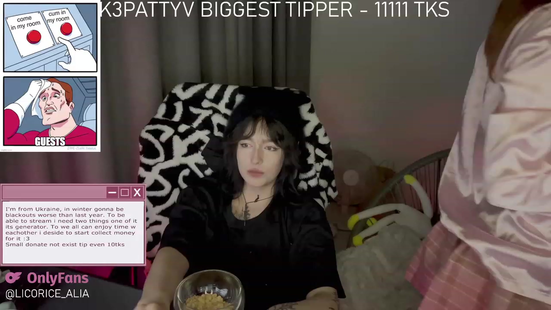 Gallery image thumbnail from Licorice_Alia's myfreecams stream on, 10/29/2023, 02:28 image 17 of 20