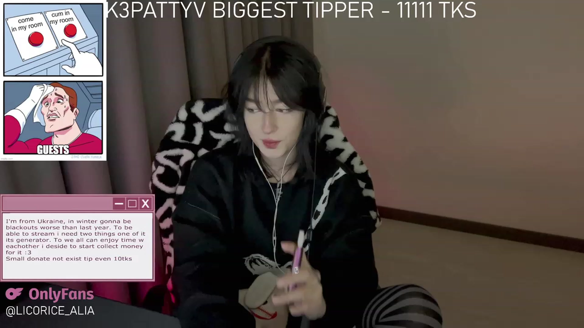 Gallery image thumbnail from Licorice_Alia's myfreecams stream on, 11/03/2023, 01:25 image 19 of 20