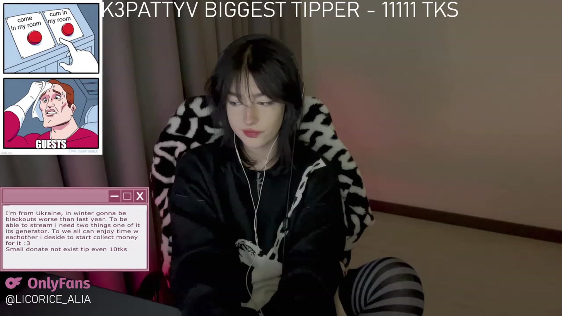 Gallery image thumbnail from Licorice_Alia's myfreecams stream on, 11/03/2023, 01:25 image 8 of 20