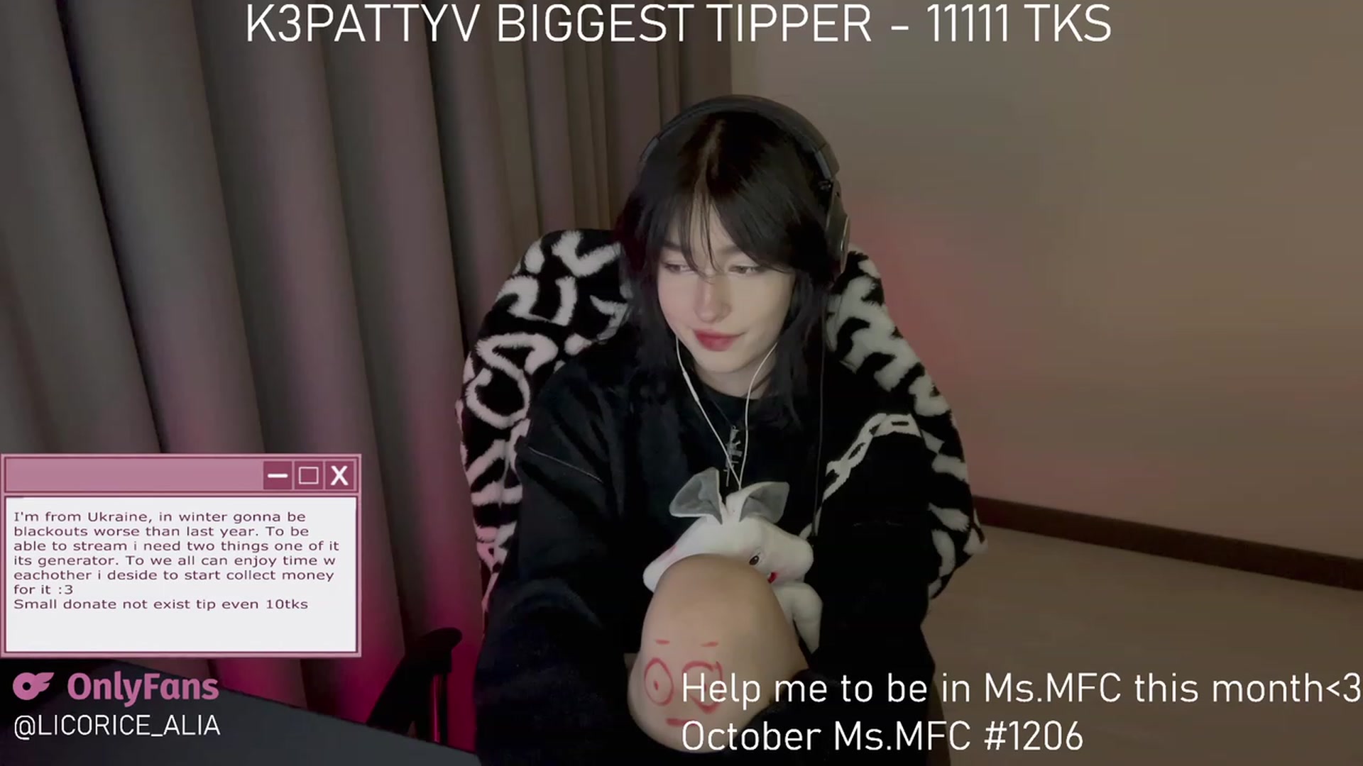 Gallery image thumbnail from Licorice_Alia's myfreecams stream on, 11/03/2023, 03:28 image 8 of 20