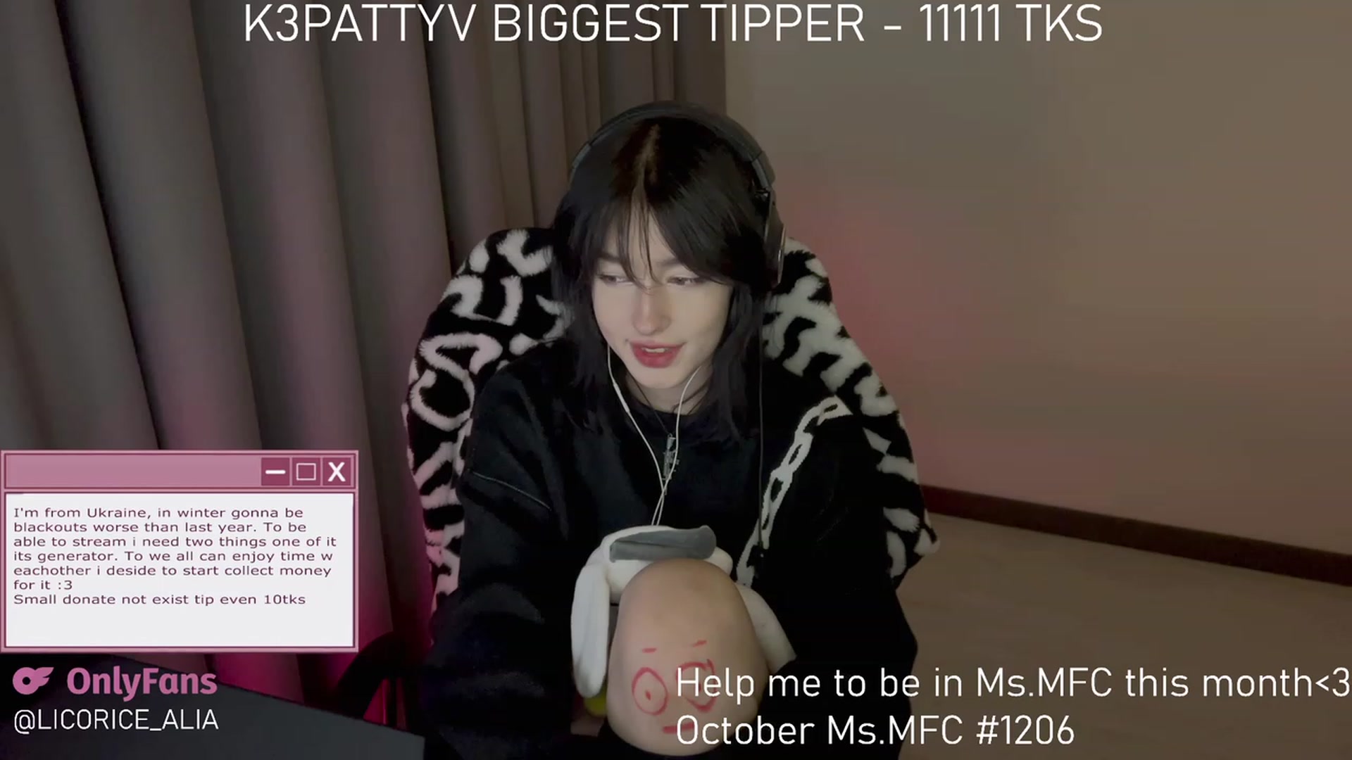 Gallery image thumbnail from Licorice_Alia's myfreecams stream on, 11/03/2023, 03:28 image 12 of 20
