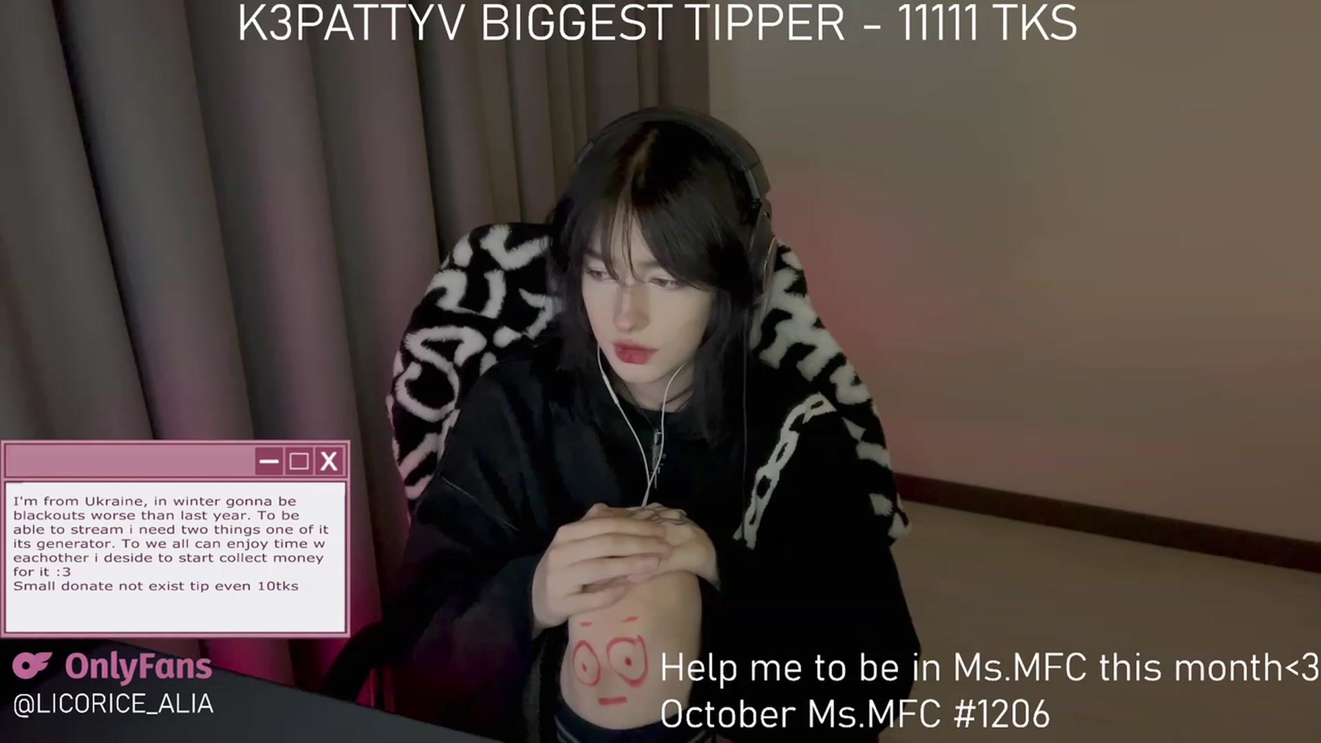 Gallery image thumbnail from Licorice_Alia's myfreecams stream on, 11/03/2023, 03:28 image 14 of 20