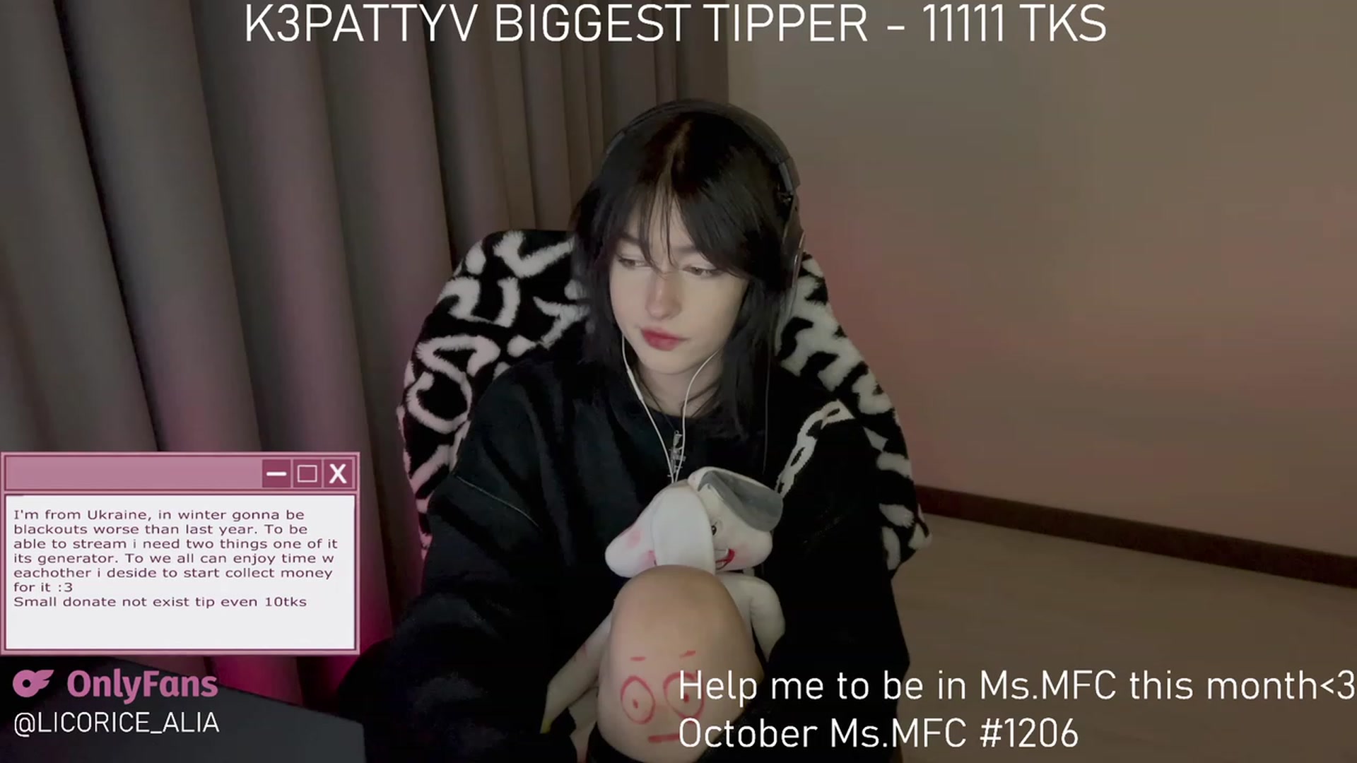 Gallery image thumbnail from Licorice_Alia's myfreecams stream on, 11/03/2023, 03:28 image 16 of 20