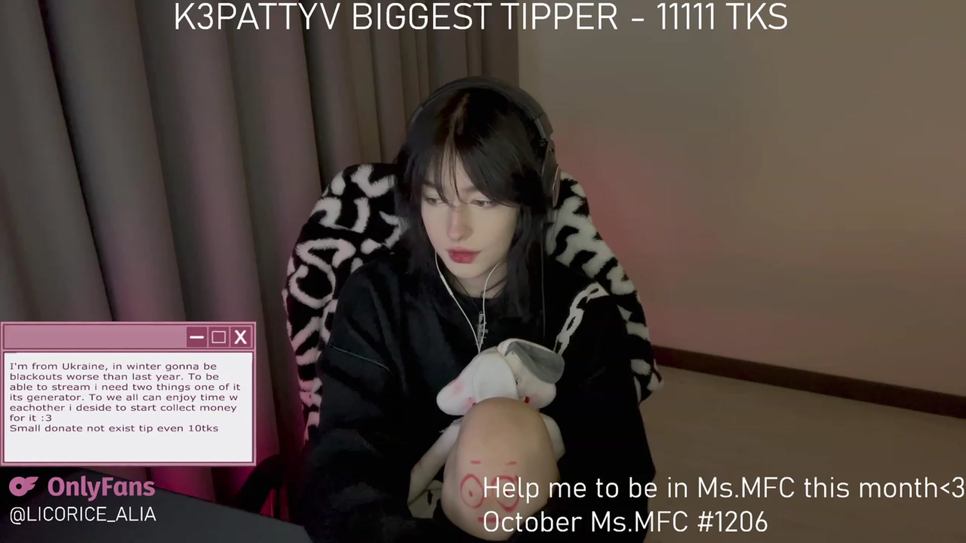 Gallery image thumbnail from Licorice_Alia's myfreecams stream on, 11/03/2023, 03:28 image 17 of 20