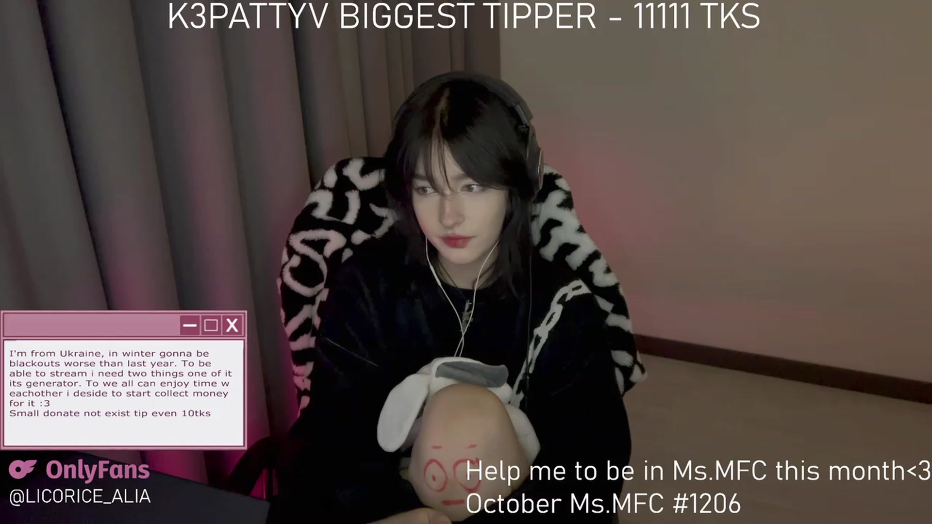Gallery image thumbnail from Licorice_Alia's myfreecams stream on, 11/03/2023, 03:28 image 11 of 20