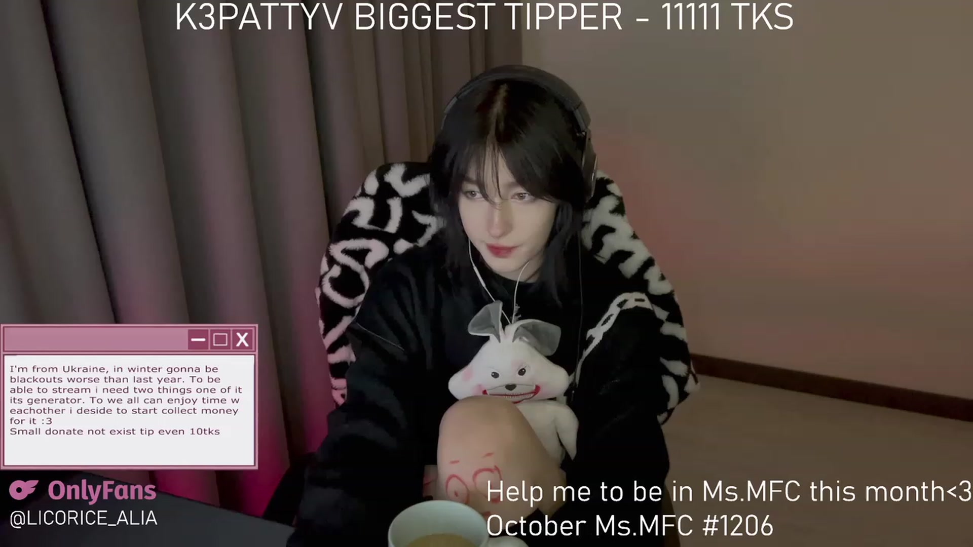 Gallery image thumbnail from Licorice_Alia's myfreecams stream on, 11/03/2023, 03:28 image 6 of 20