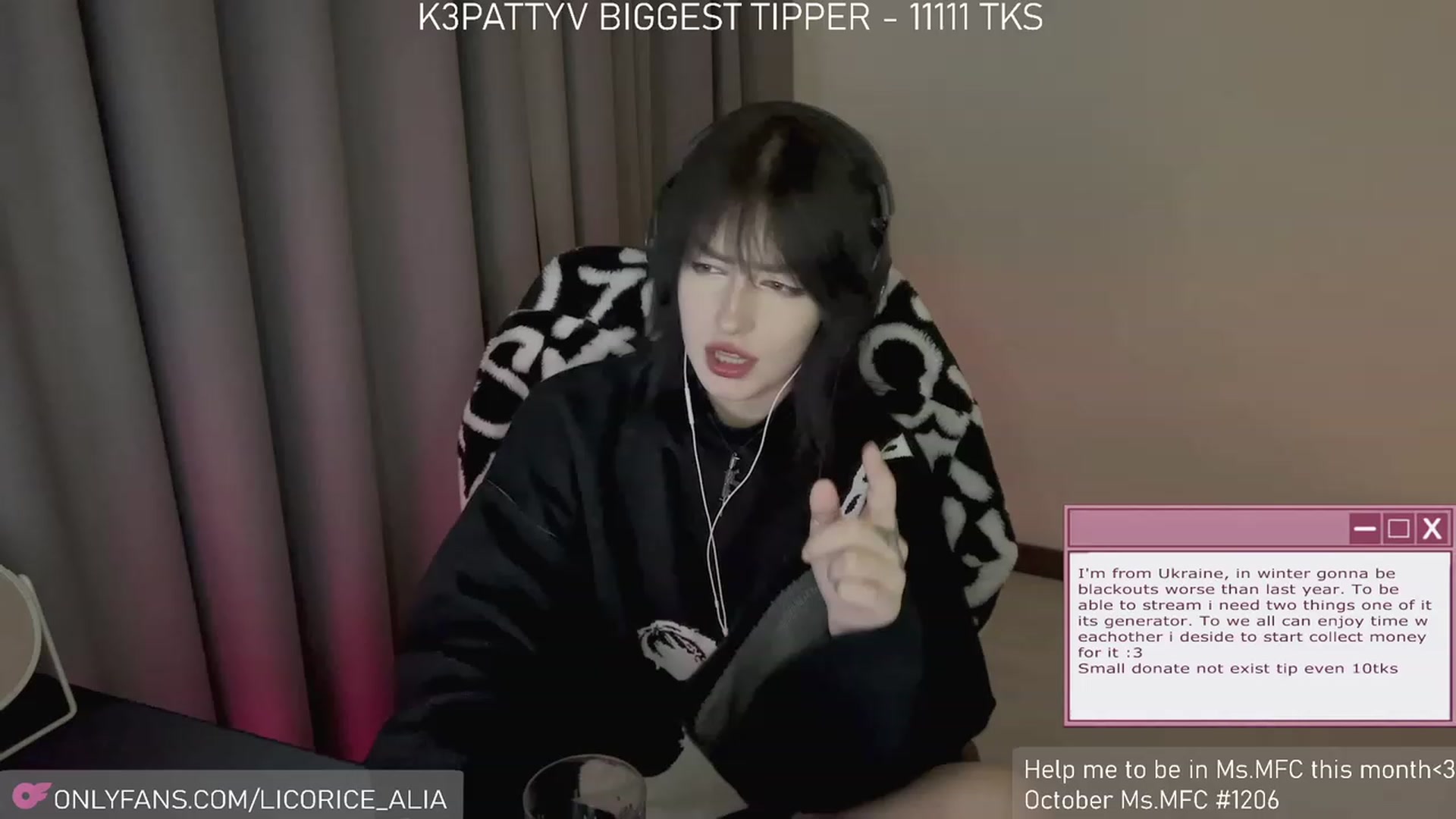 Gallery image thumbnail from Licorice_Alia's myfreecams stream on, 11/04/2023, 24:25 image 9 of 20