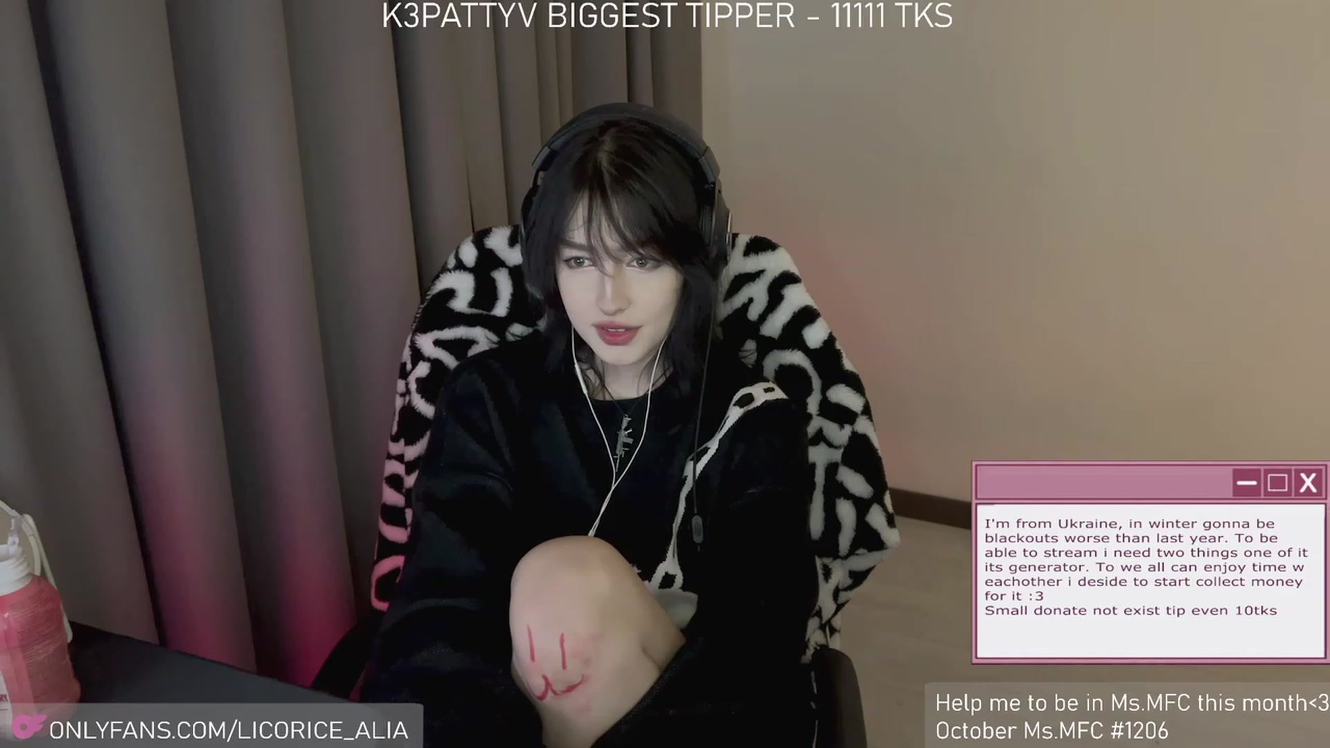 Gallery image thumbnail from Licorice_Alia's myfreecams stream on, 11/05/2023, 02:06 image 19 of 20