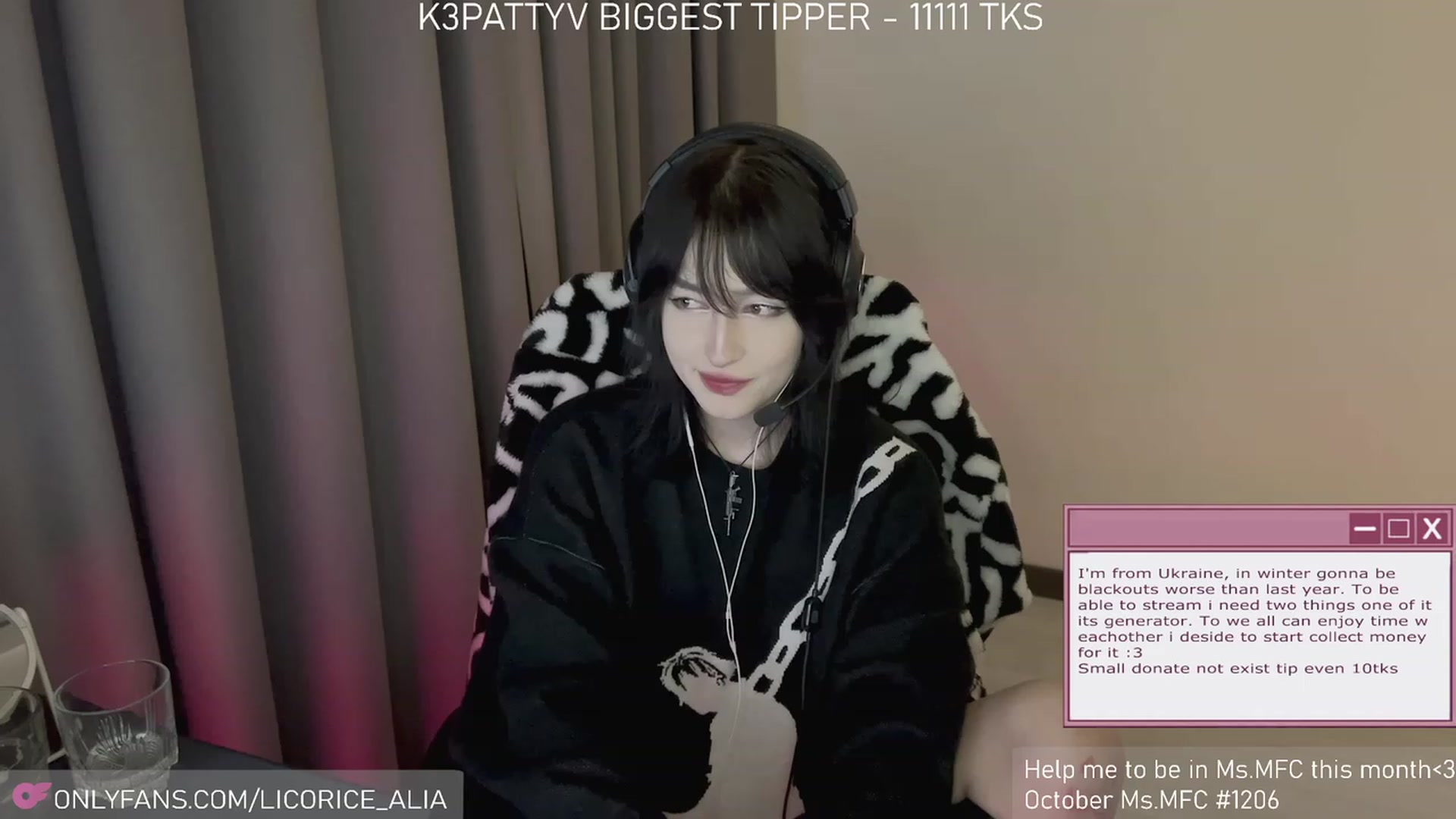 Gallery image thumbnail from Licorice_Alia's myfreecams stream on, 11/06/2023, 03:00 image 16 of 20