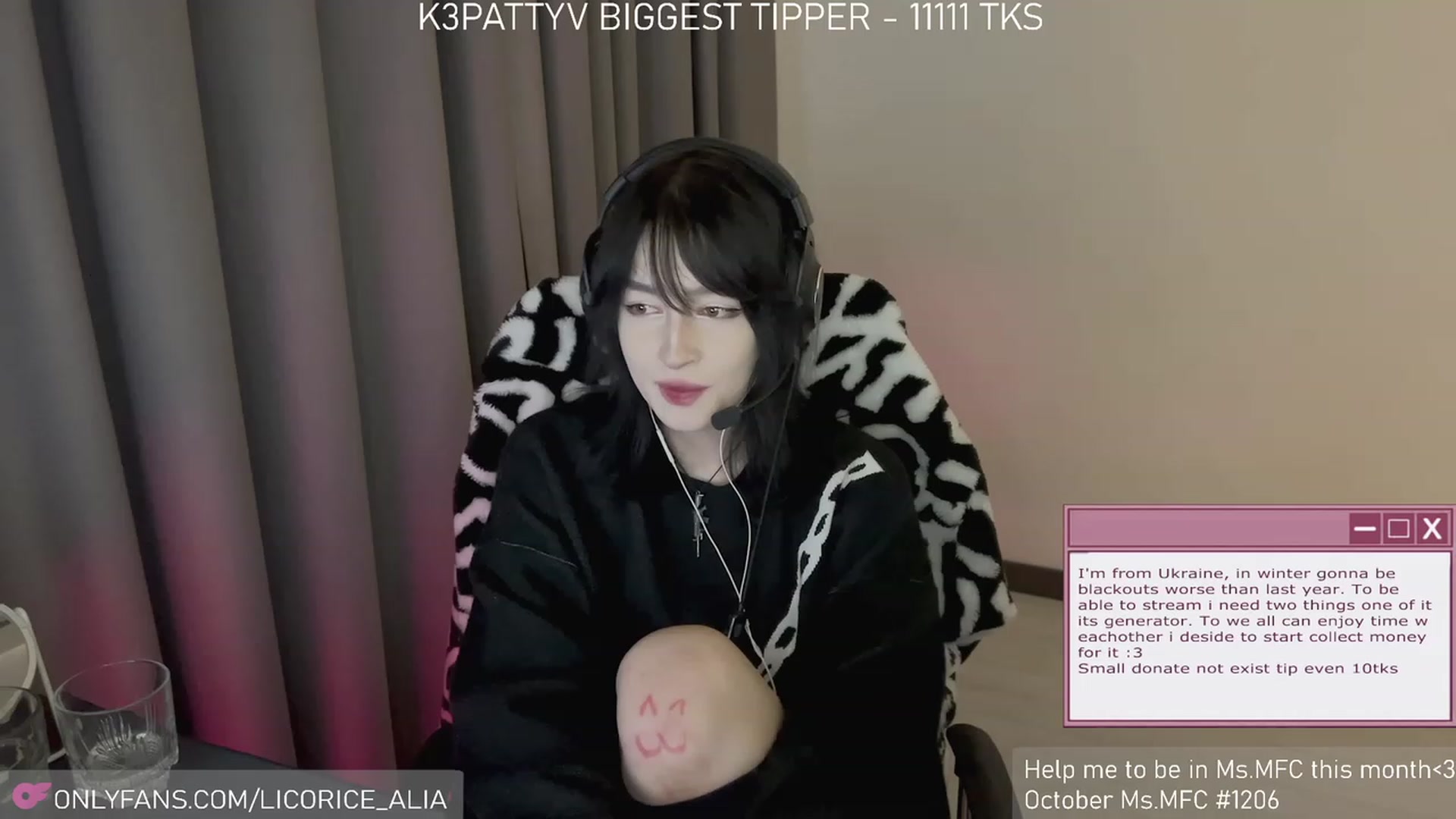 Gallery image thumbnail from Licorice_Alia's myfreecams stream on, 11/06/2023, 03:00 image 19 of 20