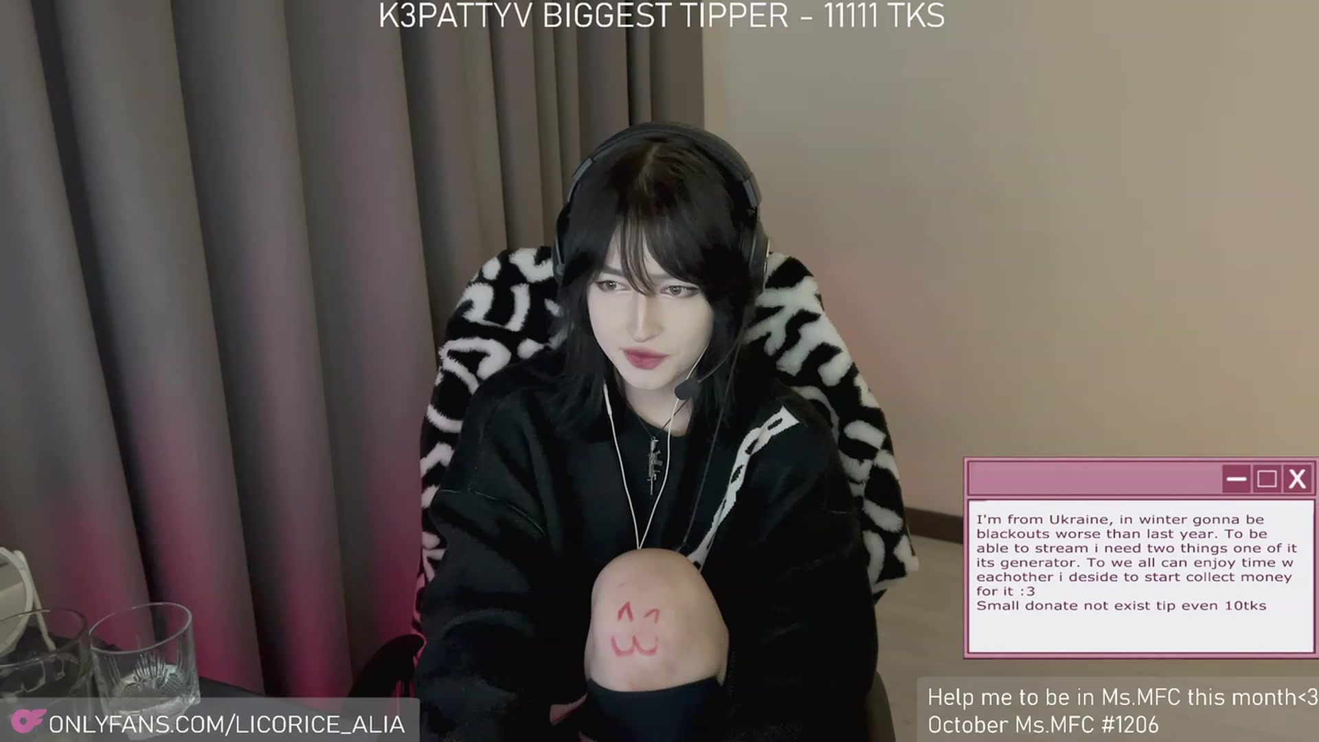 Gallery image thumbnail from Licorice_Alia's myfreecams stream on, 11/06/2023, 03:00 image 7 of 20