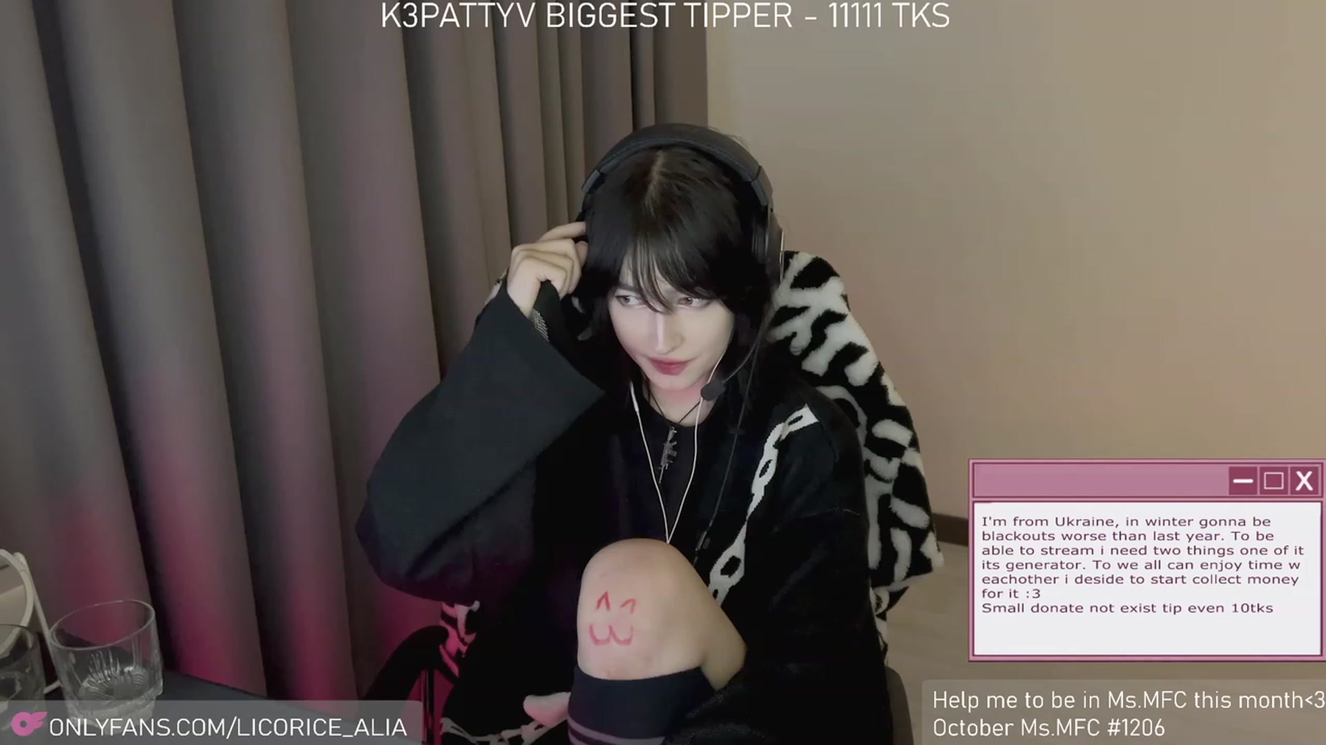 Gallery image thumbnail from Licorice_Alia's myfreecams stream on, 11/06/2023, 03:00 image 8 of 20