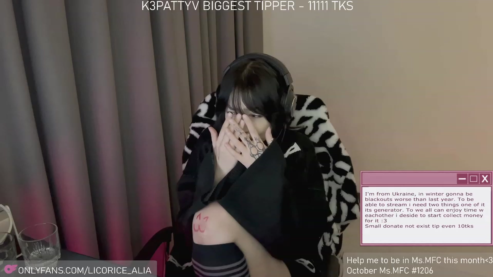 Gallery image thumbnail from Licorice_Alia's myfreecams stream on, 11/06/2023, 03:00 image 10 of 20