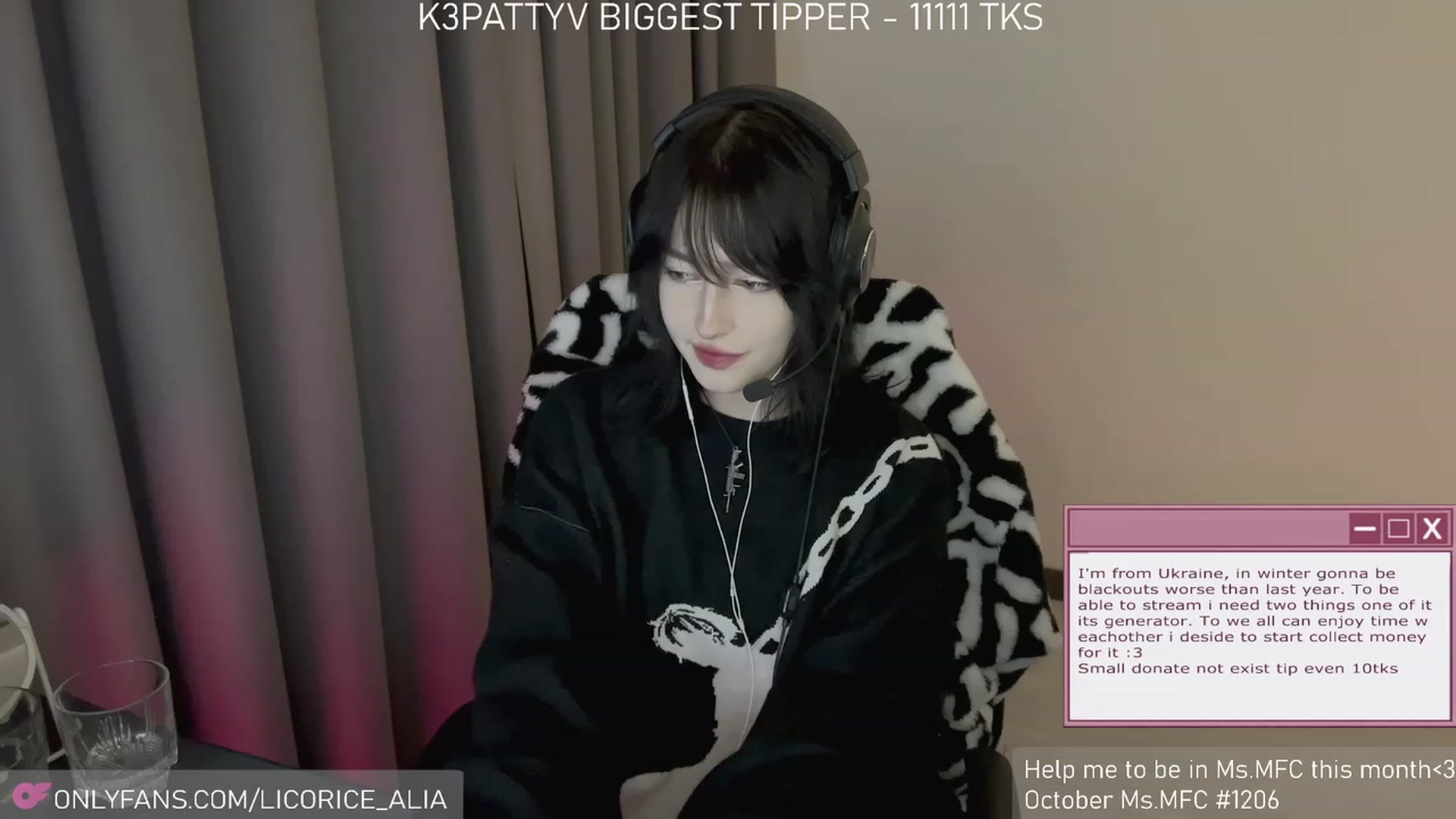 Gallery image thumbnail from Licorice_Alia's myfreecams stream on, 11/06/2023, 03:00 image 17 of 20