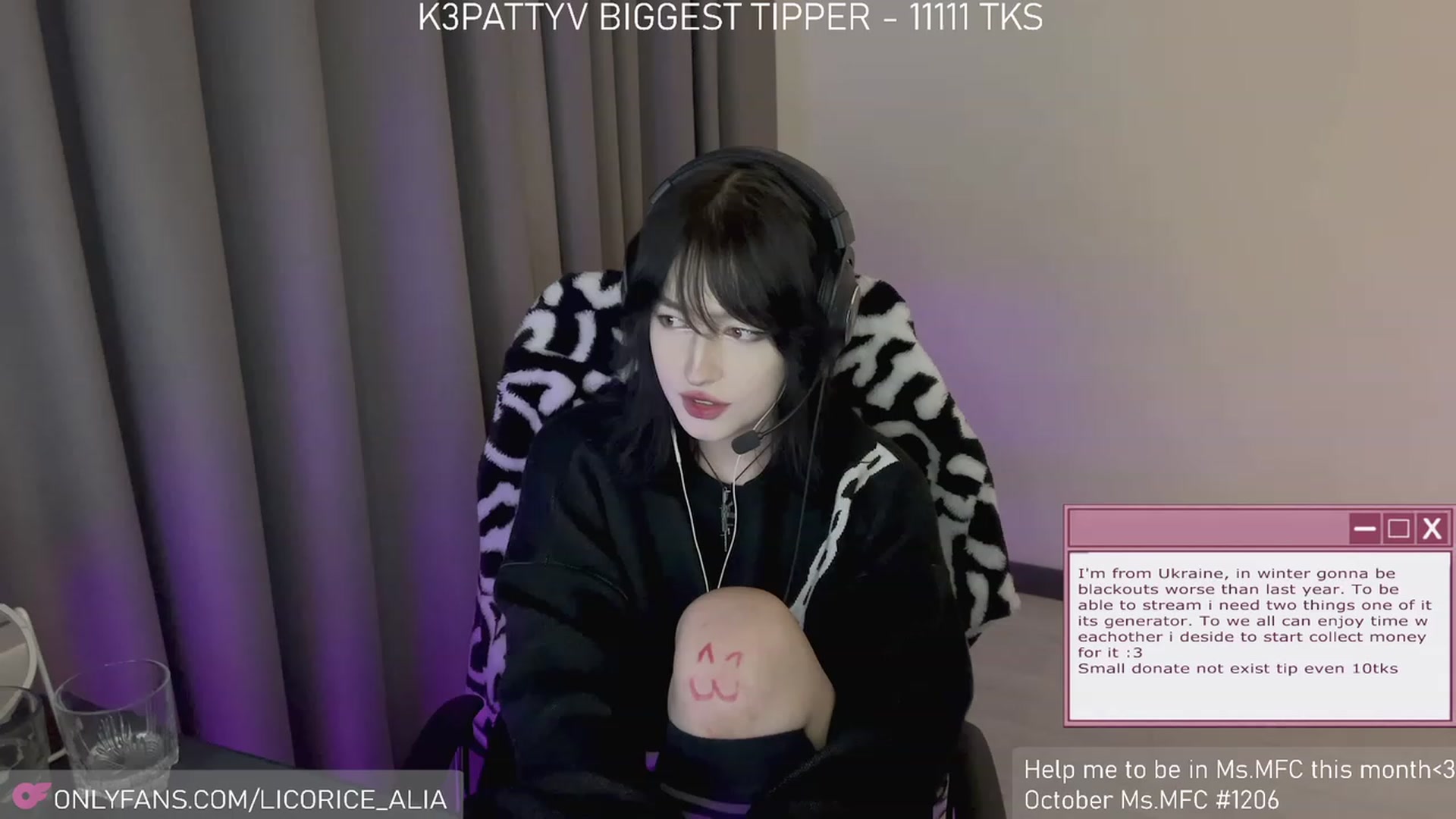 Gallery image thumbnail from Licorice_Alia's myfreecams stream on, 11/06/2023, 03:00 image 9 of 20