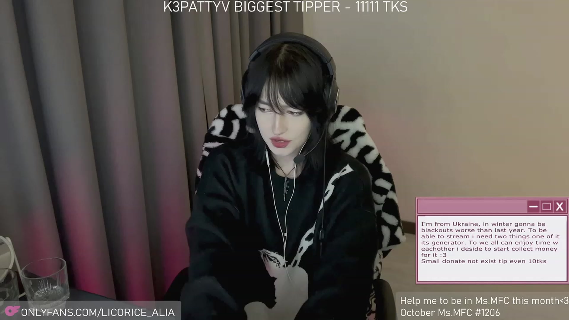 Gallery image thumbnail from Licorice_Alia's myfreecams stream on, 11/06/2023, 03:17 image 17 of 20