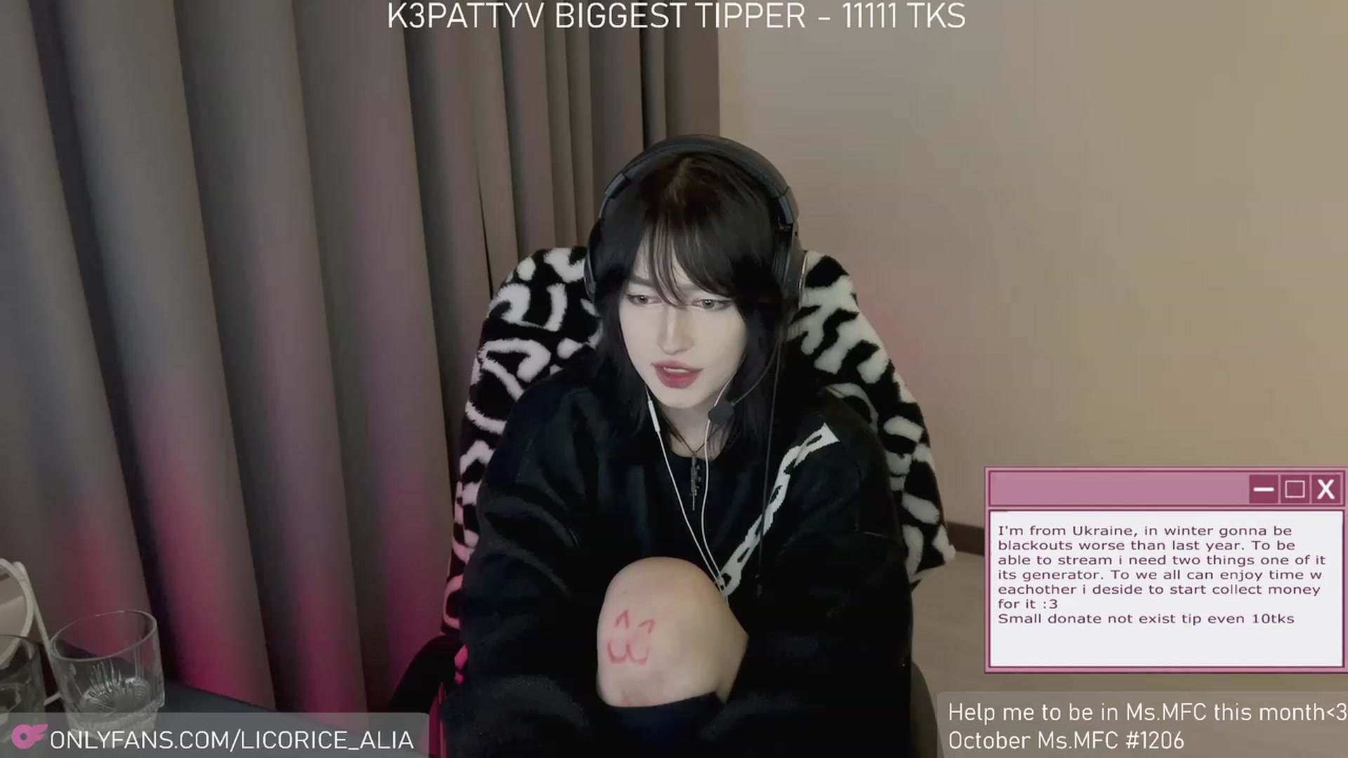 Gallery image thumbnail from Licorice_Alia's myfreecams stream on, 11/06/2023, 03:17 image 16 of 20