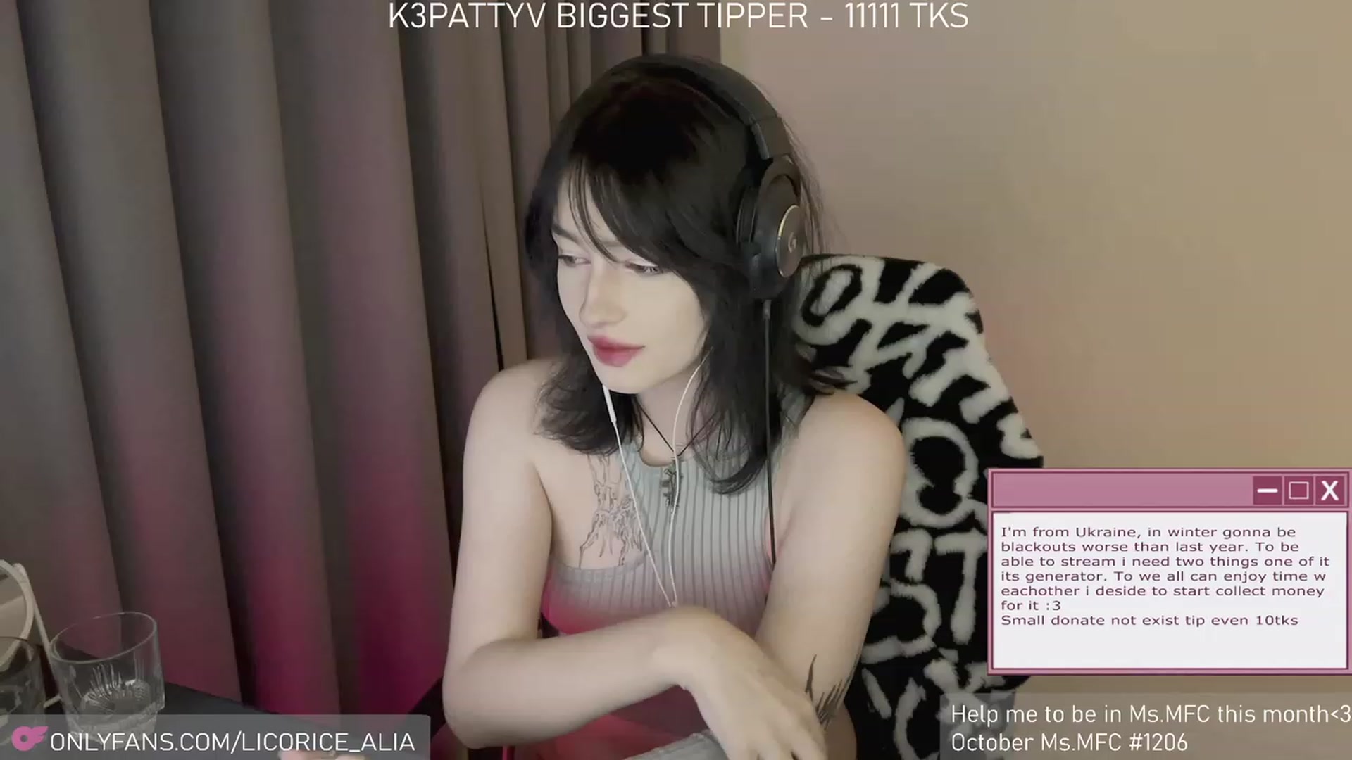 Gallery image thumbnail from Licorice_Alia's myfreecams stream on, 11/06/2023, 03:46 image 14 of 20