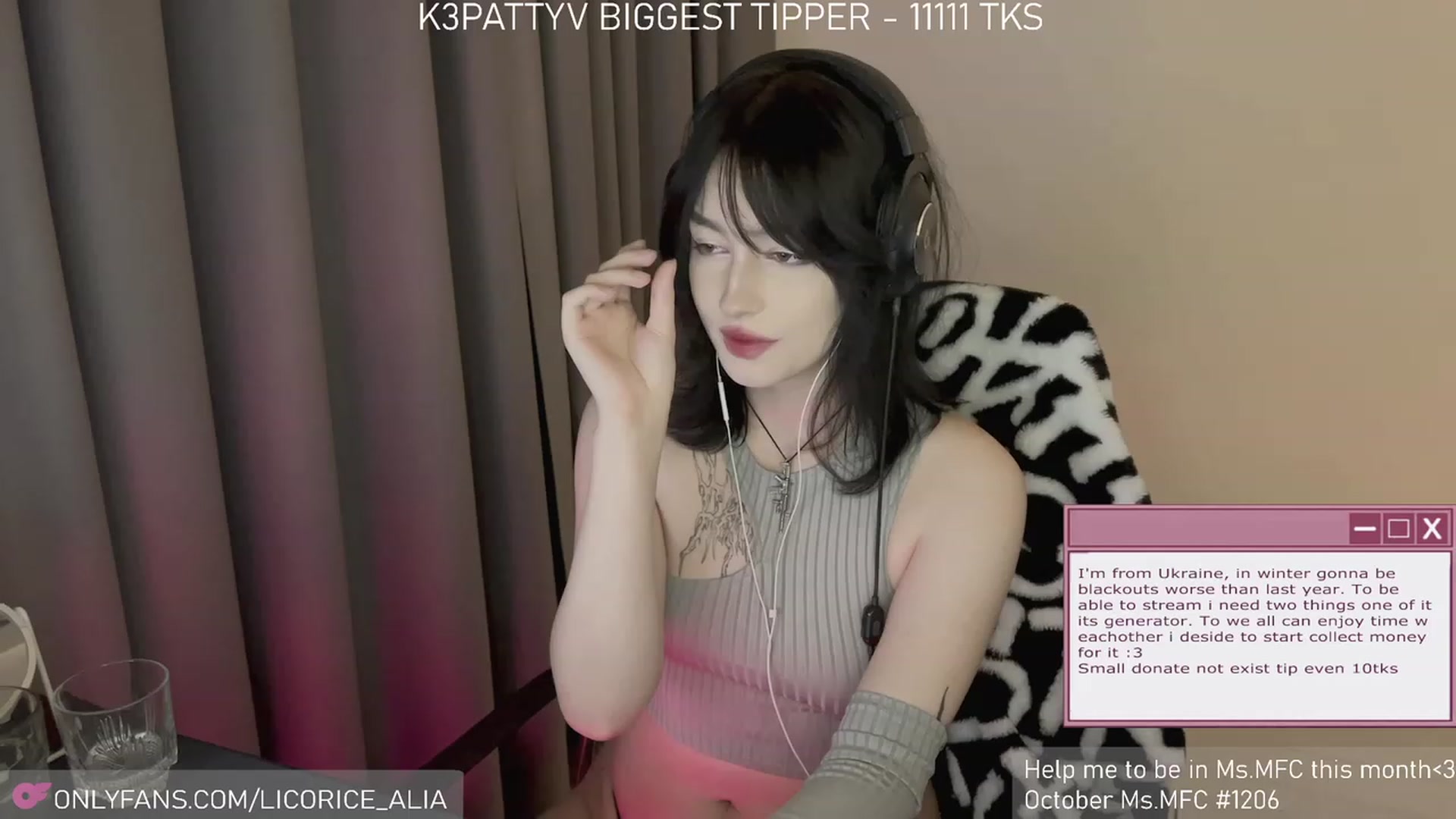 Gallery image thumbnail from Licorice_Alia's myfreecams stream on, 11/06/2023, 03:46 image 16 of 20