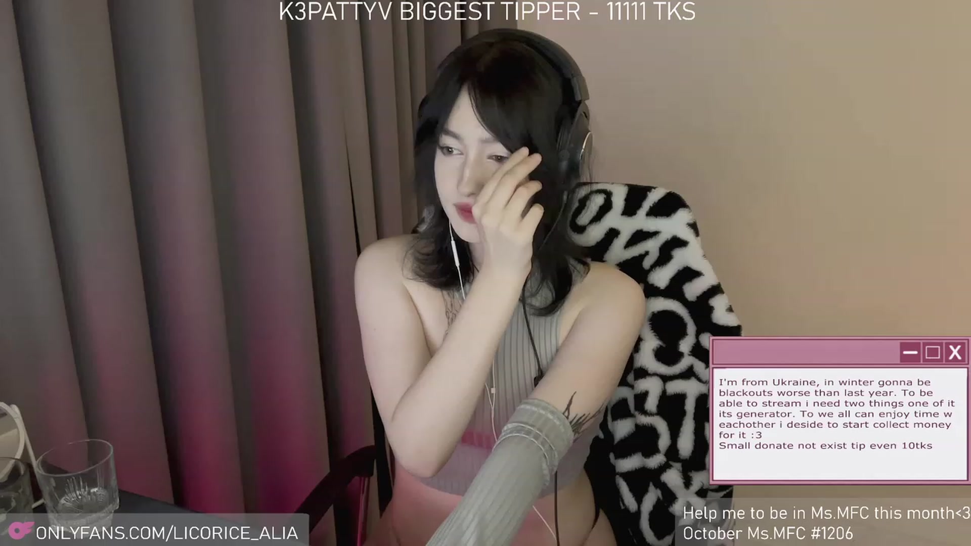 Gallery image thumbnail from Licorice_Alia's myfreecams stream on, 11/06/2023, 03:46 image 10 of 20