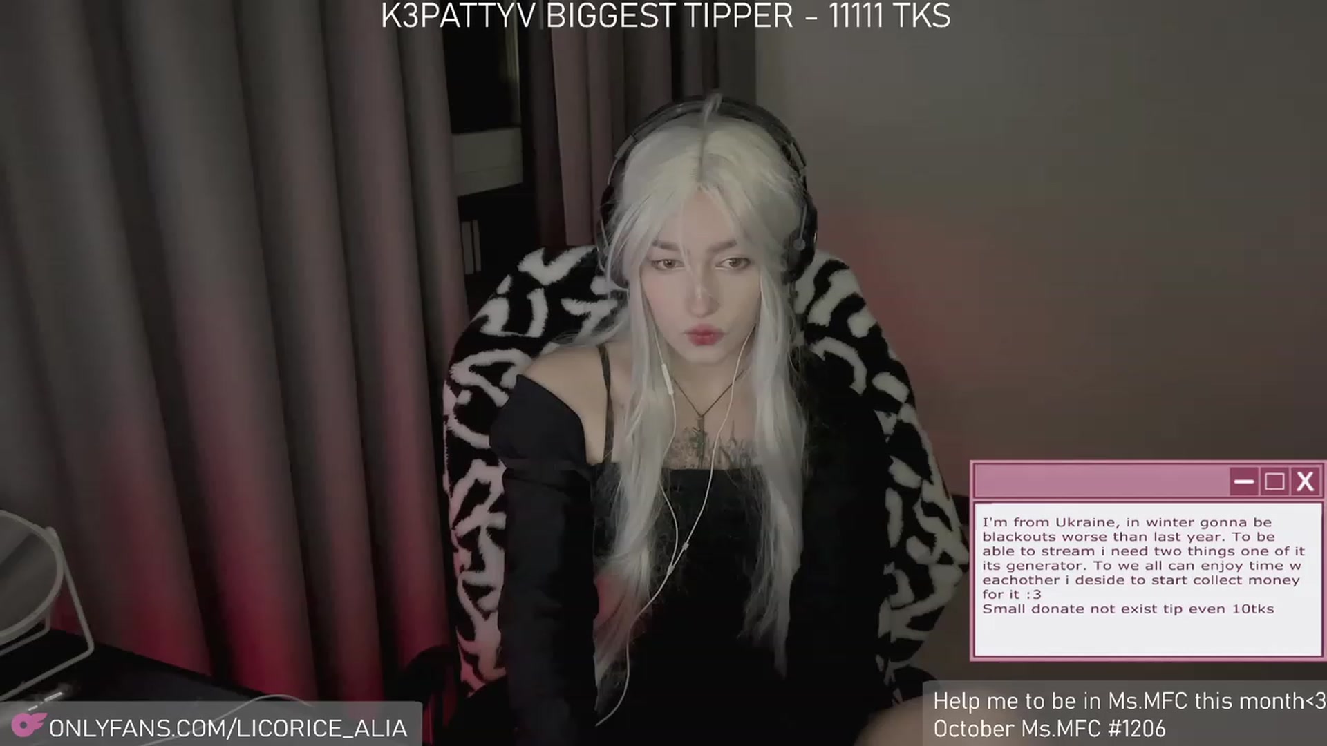 Gallery image thumbnail from Licorice_Alia's myfreecams stream on, 11/19/2023, 03:28 image 18 of 20