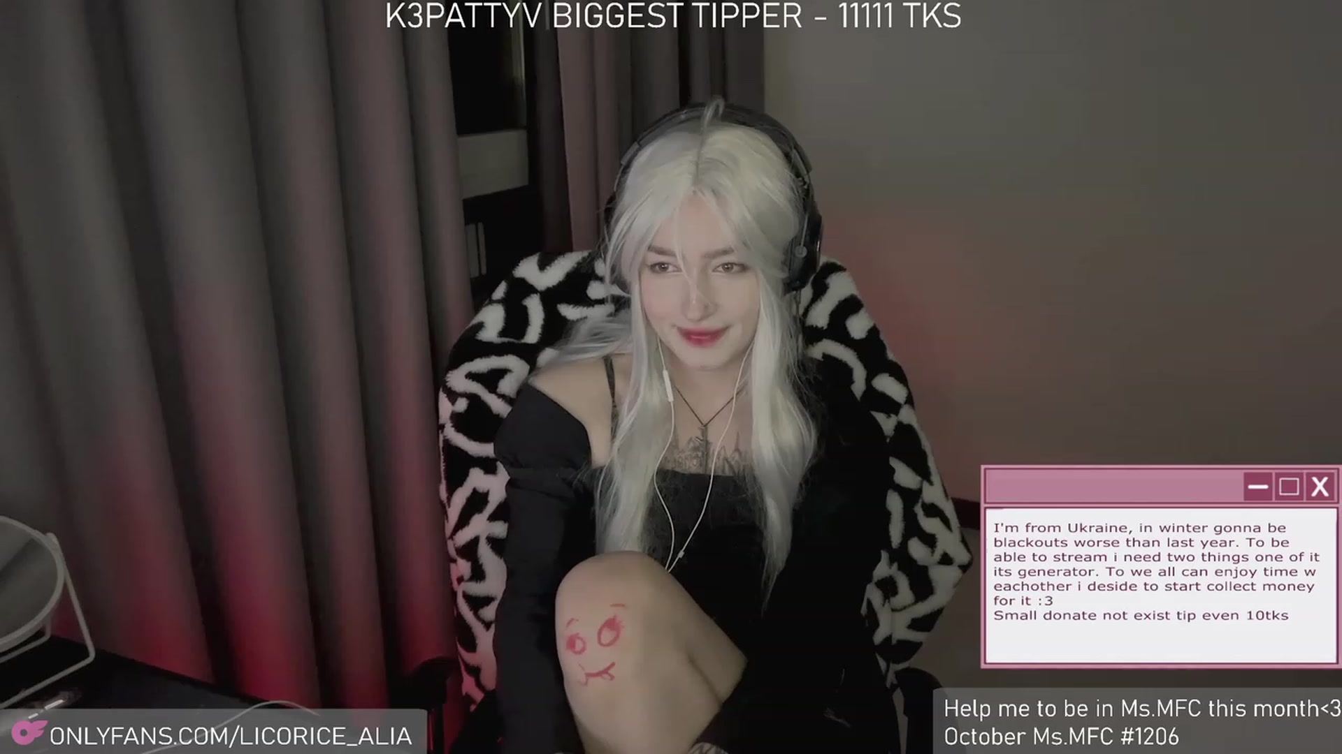 Gallery image thumbnail from Licorice_Alia's myfreecams stream on, 11/19/2023, 03:28 image 19 of 20