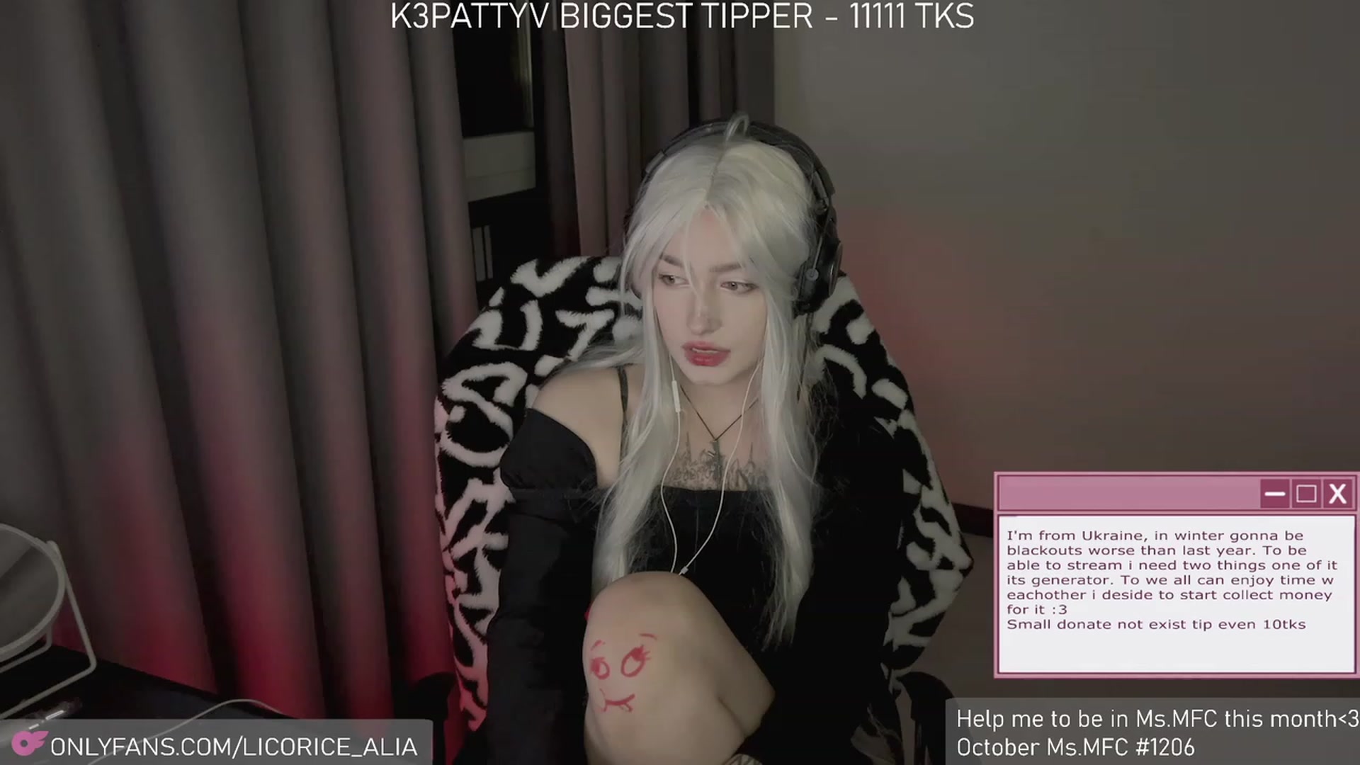 Gallery image thumbnail from Licorice_Alia's myfreecams stream on, 11/19/2023, 03:28 image 15 of 20