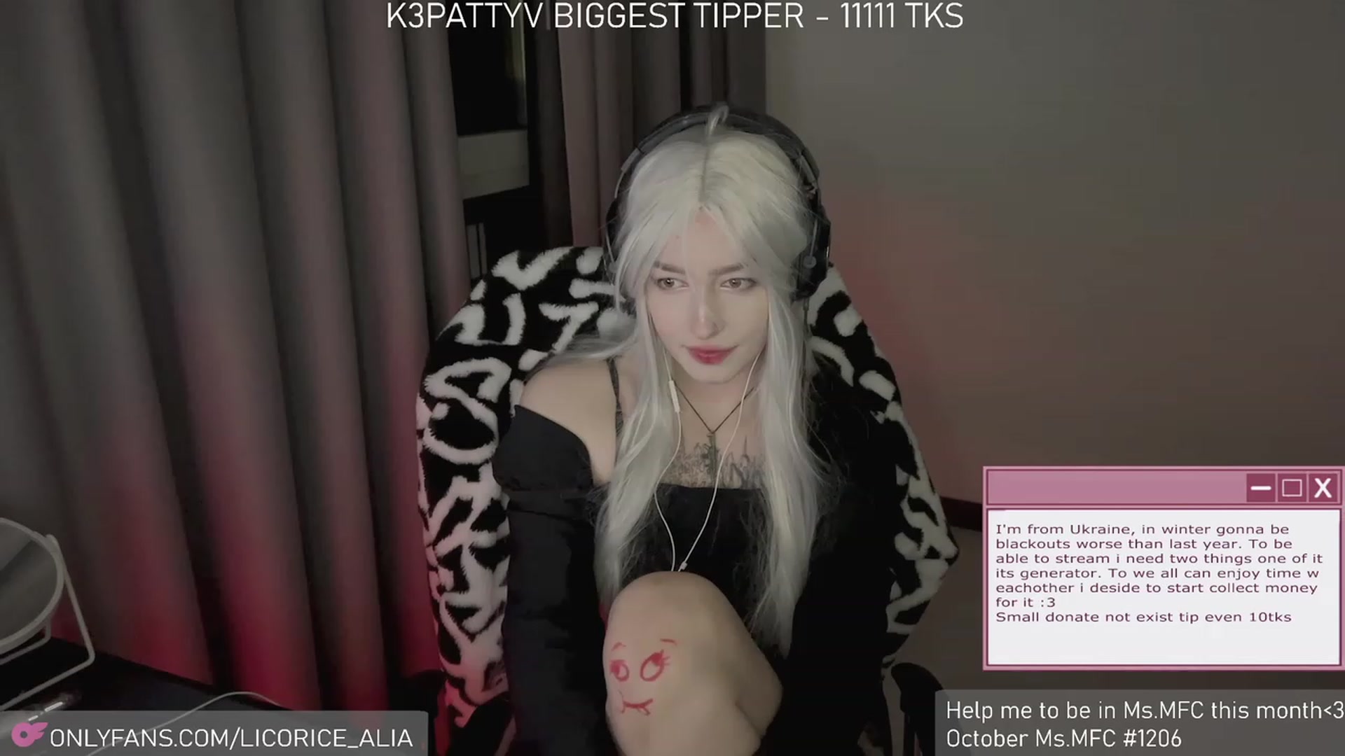Gallery image thumbnail from Licorice_Alia's myfreecams stream on, 11/19/2023, 03:28 image 14 of 20