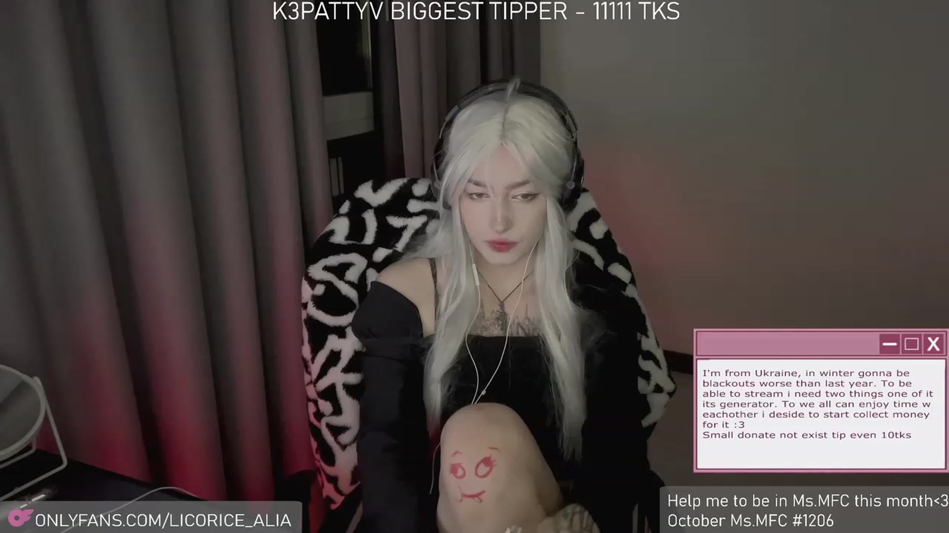 Gallery image thumbnail from Licorice_Alia's myfreecams stream on, 11/19/2023, 03:28 image 12 of 20