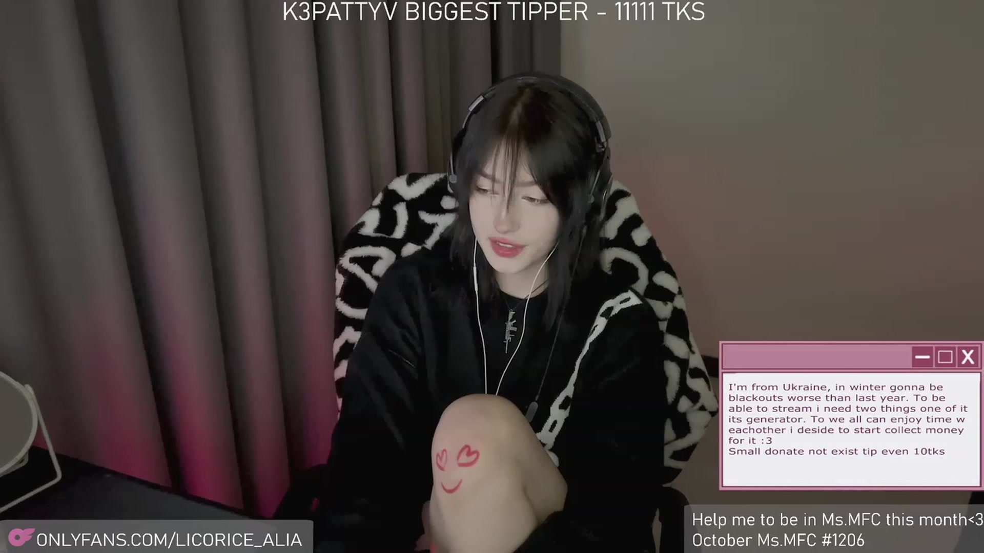 Gallery image thumbnail from Licorice_Alia's myfreecams stream on, 11/20/2023, 02:01 image 3 of 20