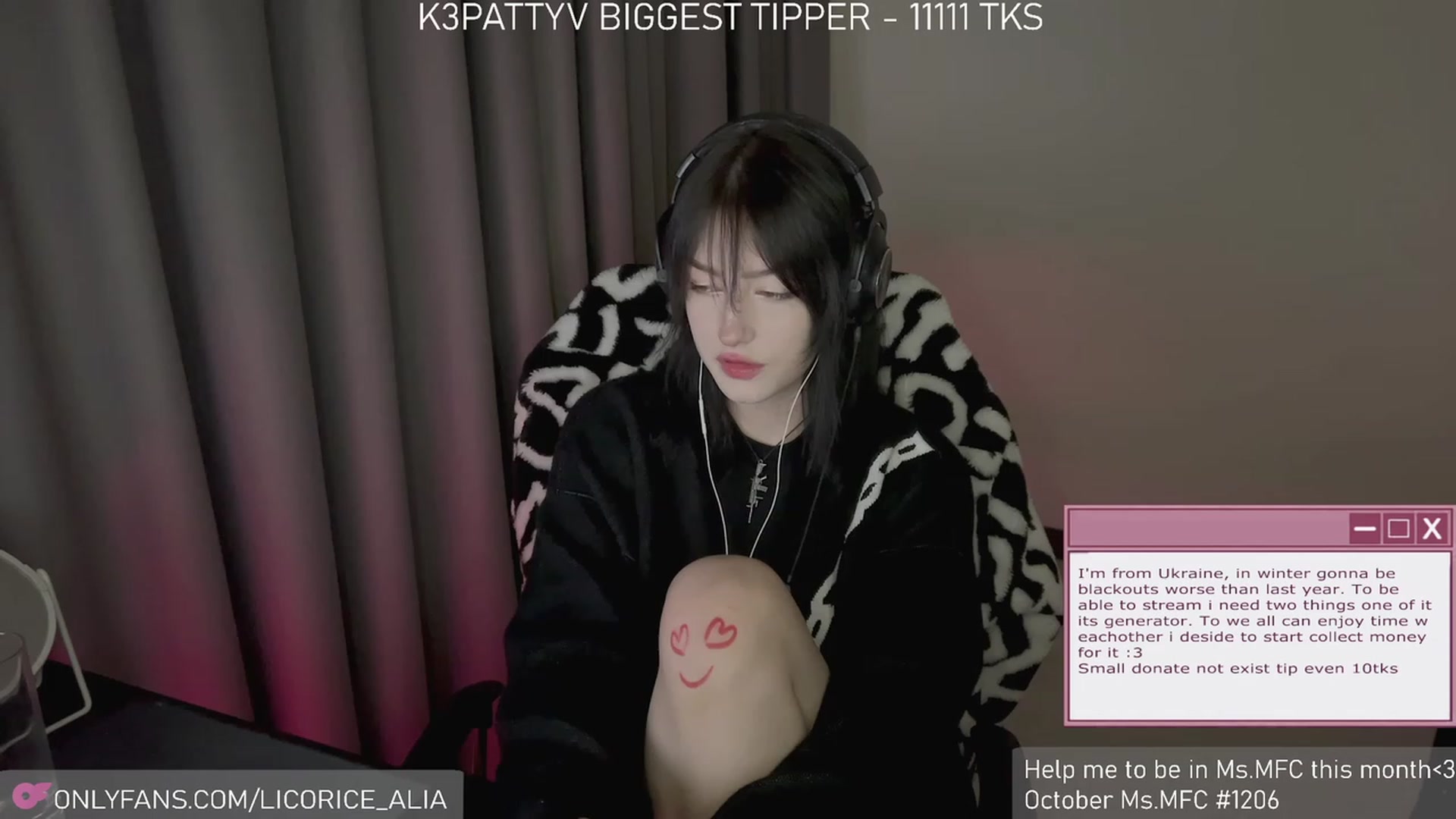 Gallery image thumbnail from Licorice_Alia's myfreecams stream on, 11/20/2023, 02:01 image 13 of 20