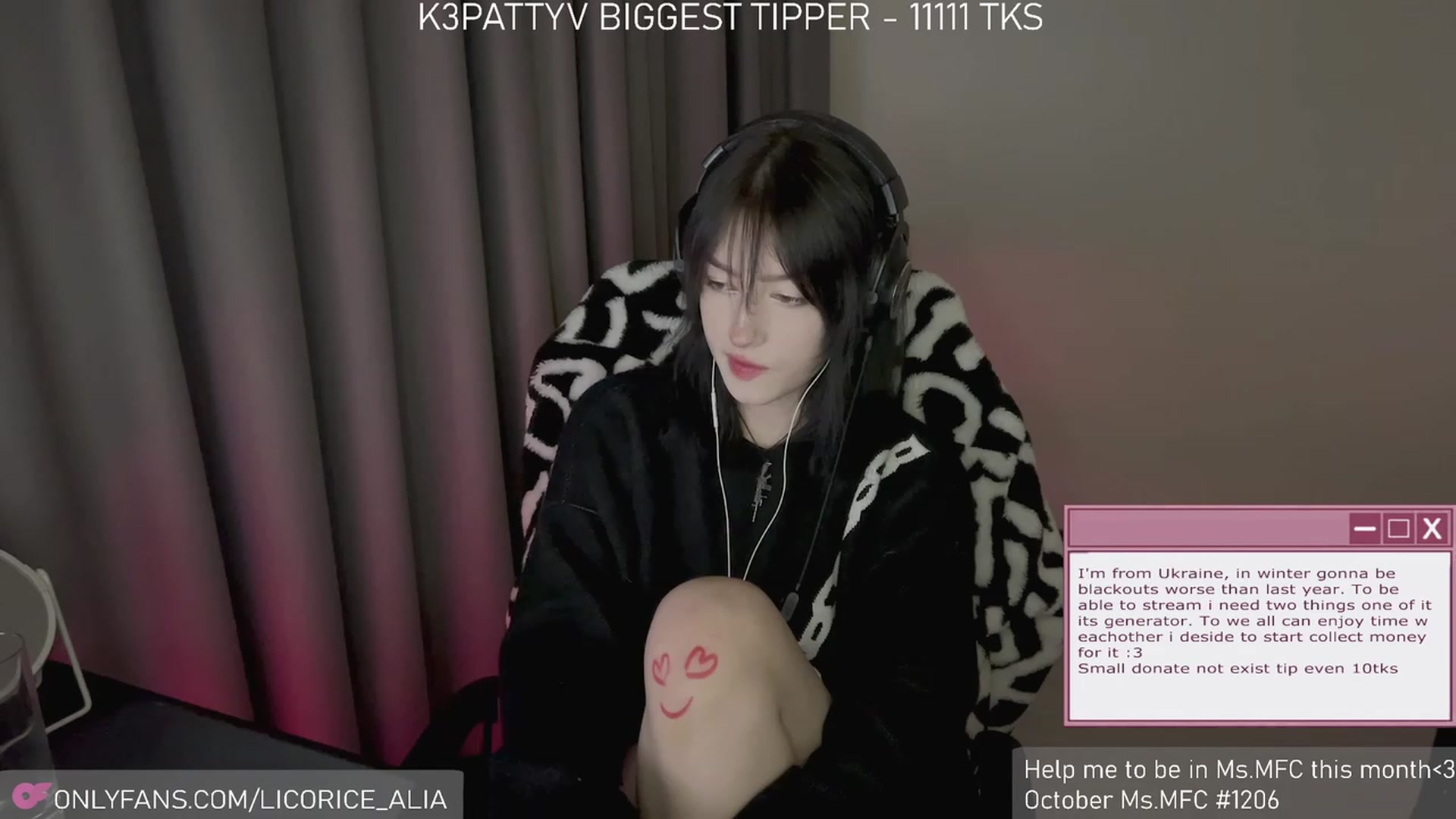Gallery image thumbnail from Licorice_Alia's myfreecams stream on, 11/20/2023, 02:01 image 20 of 20