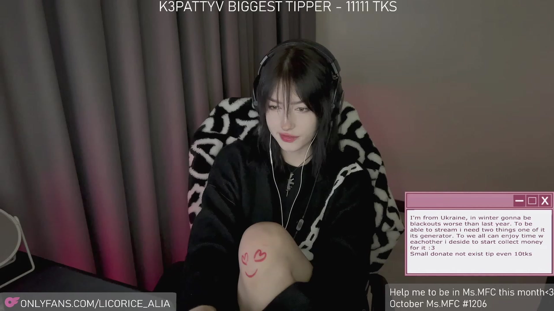 Gallery image thumbnail from Licorice_Alia's myfreecams stream on, 11/20/2023, 02:01 image 5 of 20