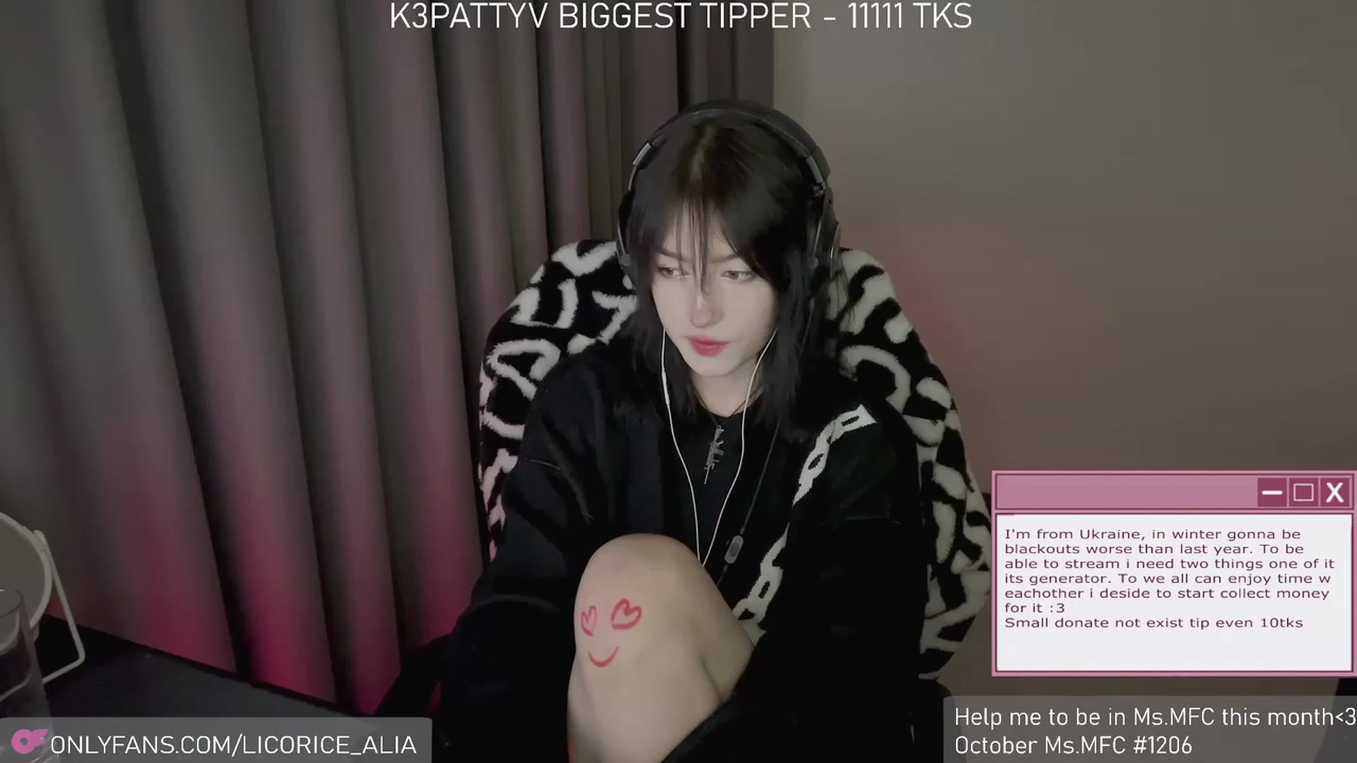 Gallery image thumbnail from Licorice_Alia's myfreecams stream on, 11/20/2023, 02:01 image 12 of 20