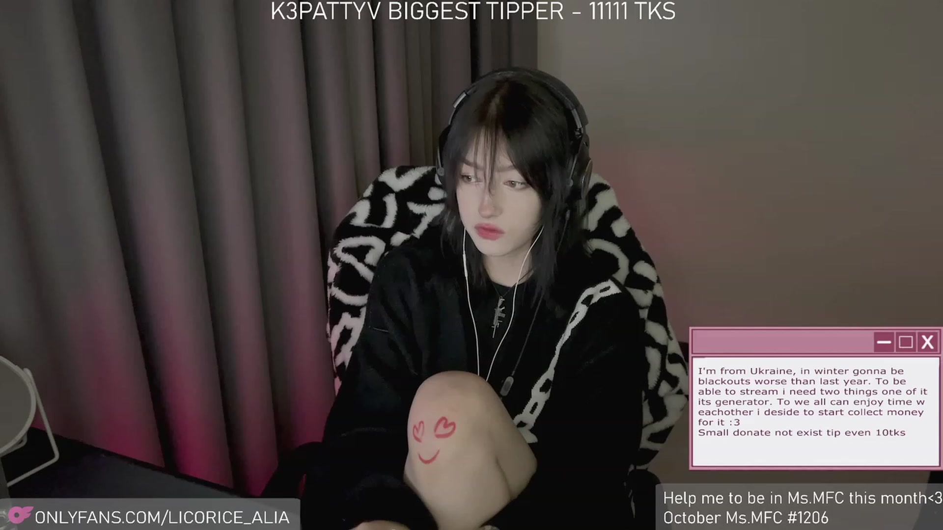 Gallery image thumbnail from Licorice_Alia's myfreecams stream on, 11/20/2023, 02:01 image 10 of 20
