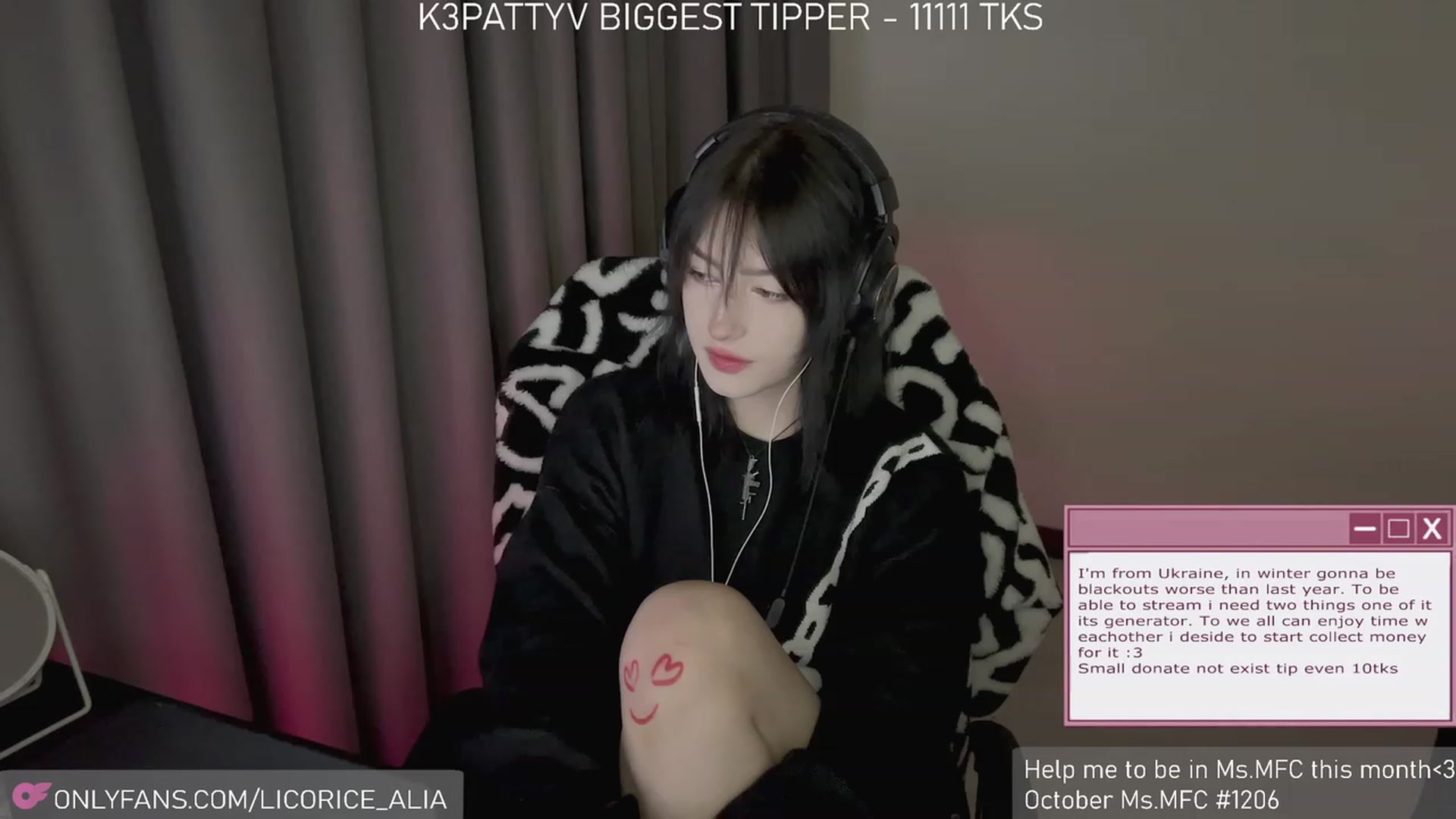 Gallery image thumbnail from Licorice_Alia's myfreecams stream on, 11/20/2023, 02:01 image 4 of 20