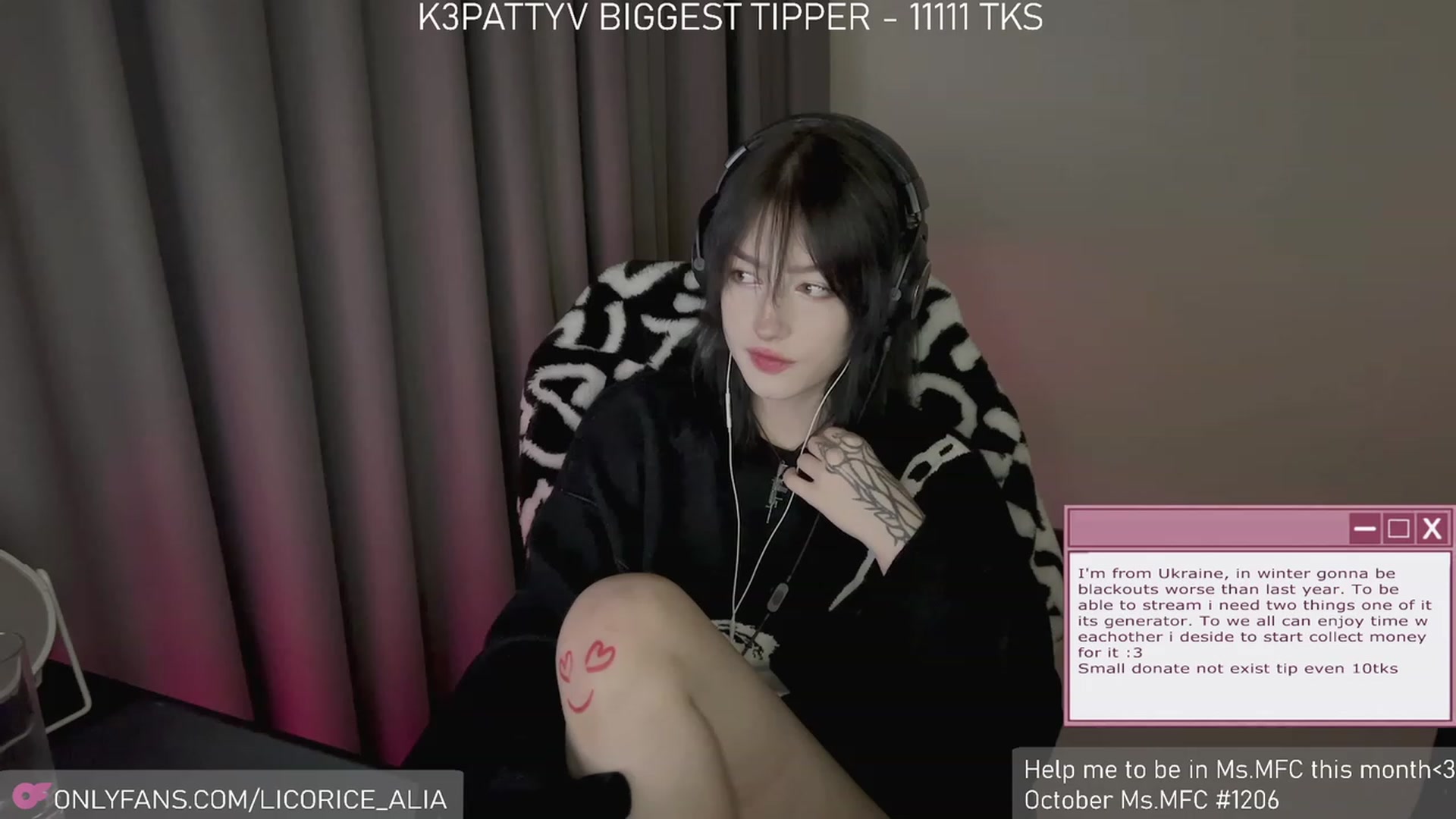 Gallery image thumbnail from Licorice_Alia's myfreecams stream on, 11/20/2023, 02:01 image 16 of 20