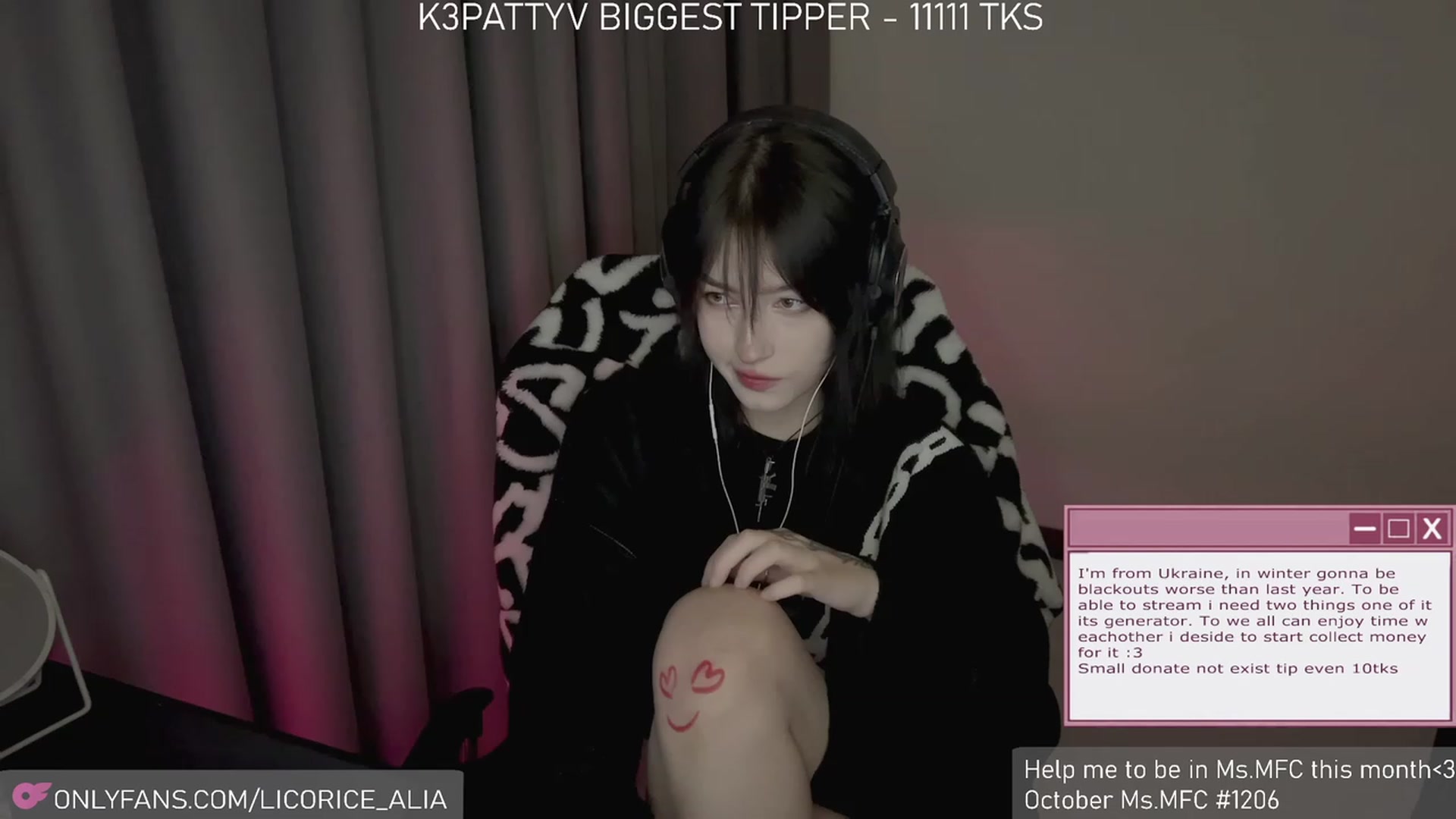 Gallery image thumbnail from Licorice_Alia's myfreecams stream on, 11/20/2023, 02:01 image 2 of 20