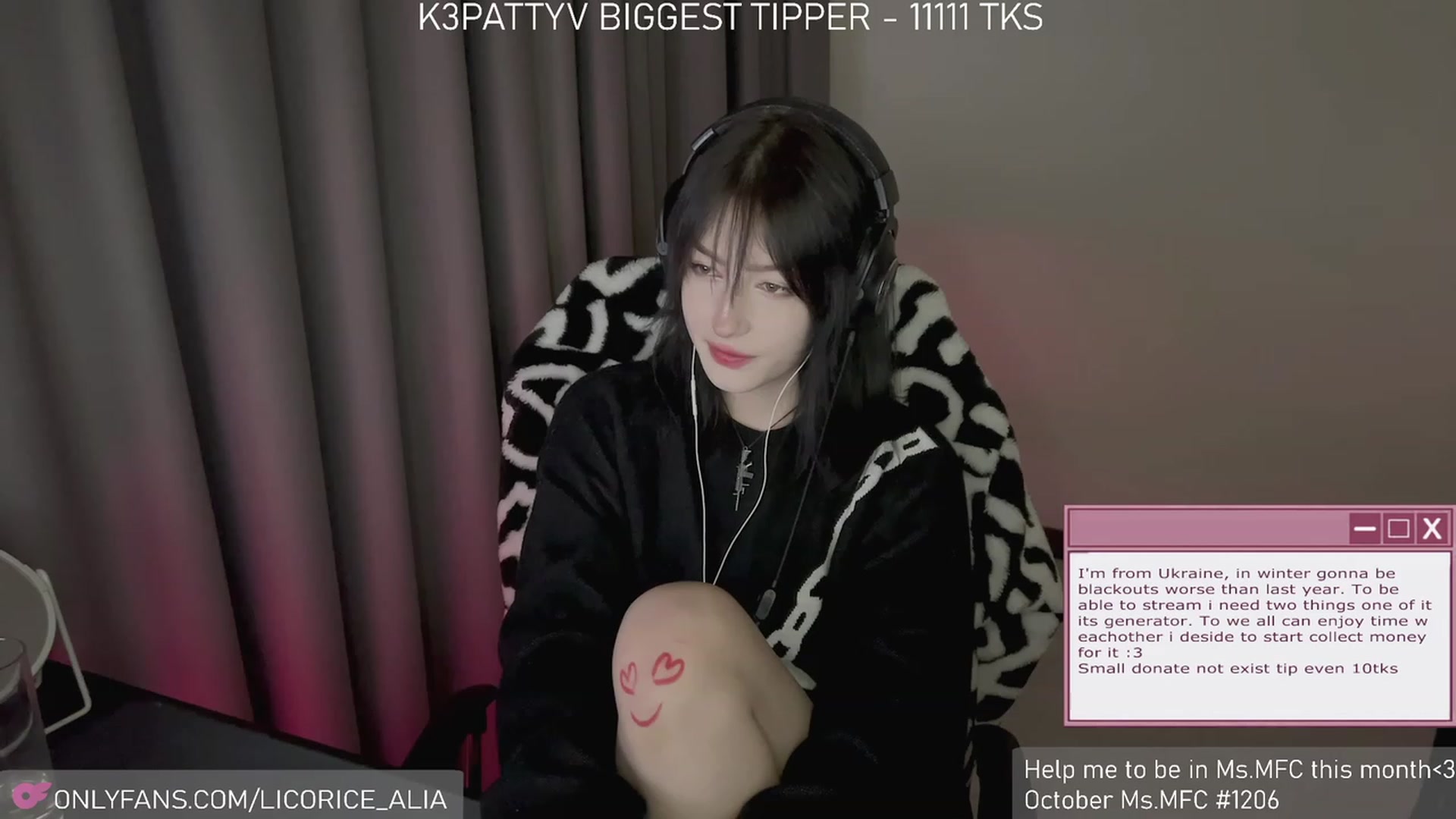 Gallery image thumbnail from Licorice_Alia's myfreecams stream on, 11/20/2023, 02:01 image 1 of 20